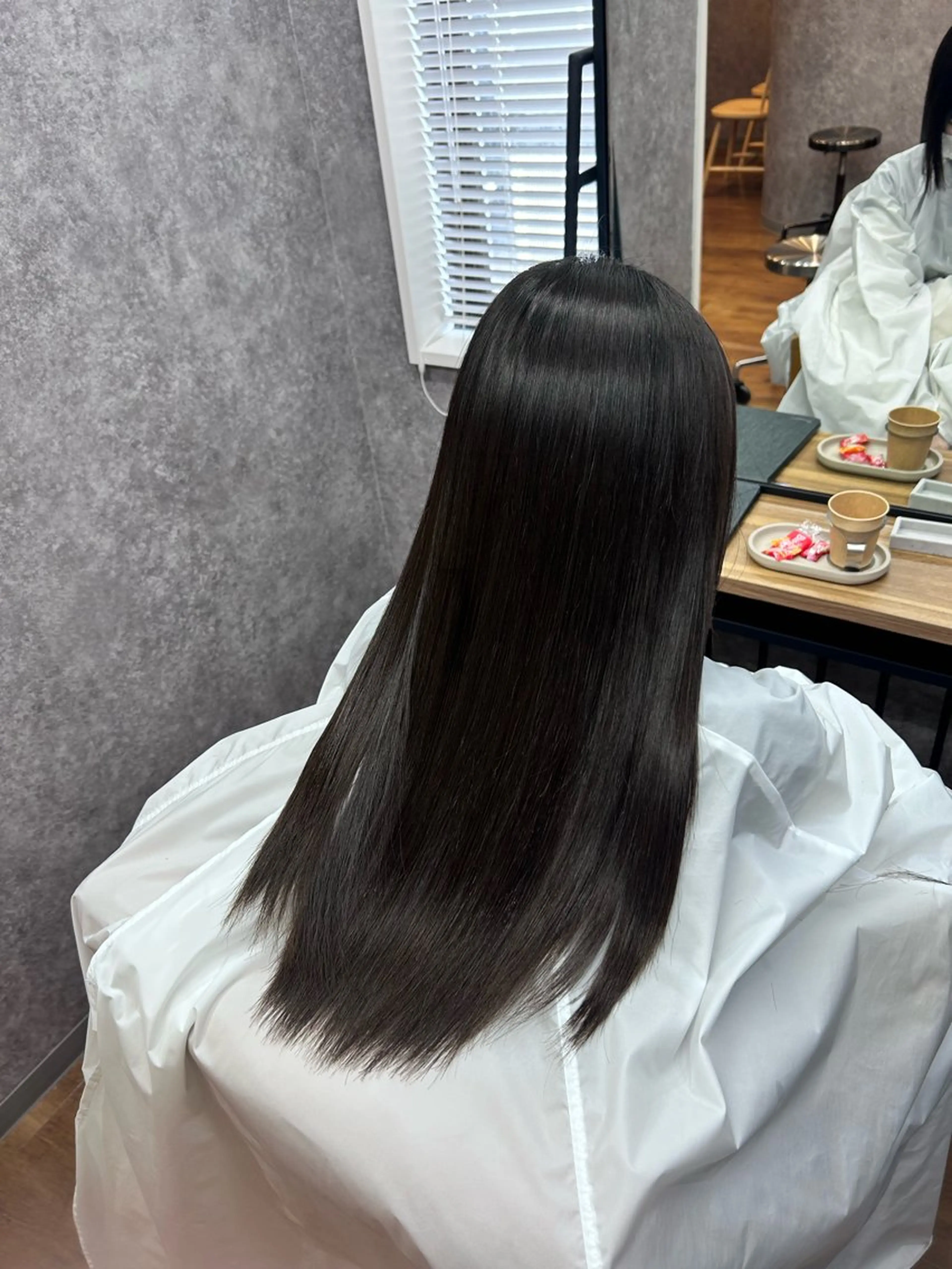 ロング カット 縮毛矯正 トリートメント cocoa【ココア】船橋所属・Cocoa船橋🦄 chinamiのヘアスタイル