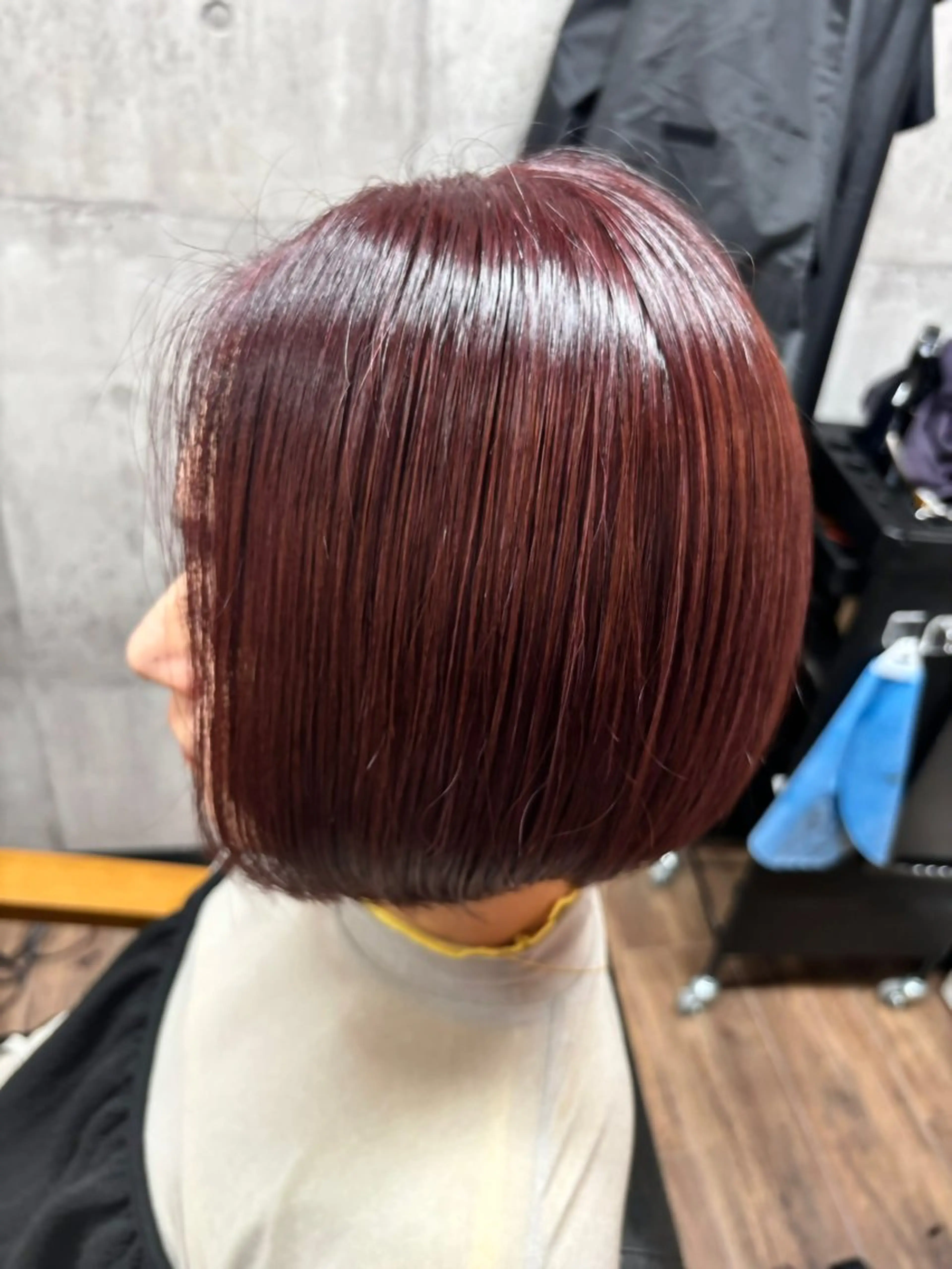 《ツヤ髪❣️》カット➕イルミナカラー➕TOKIOトリートメントの写真