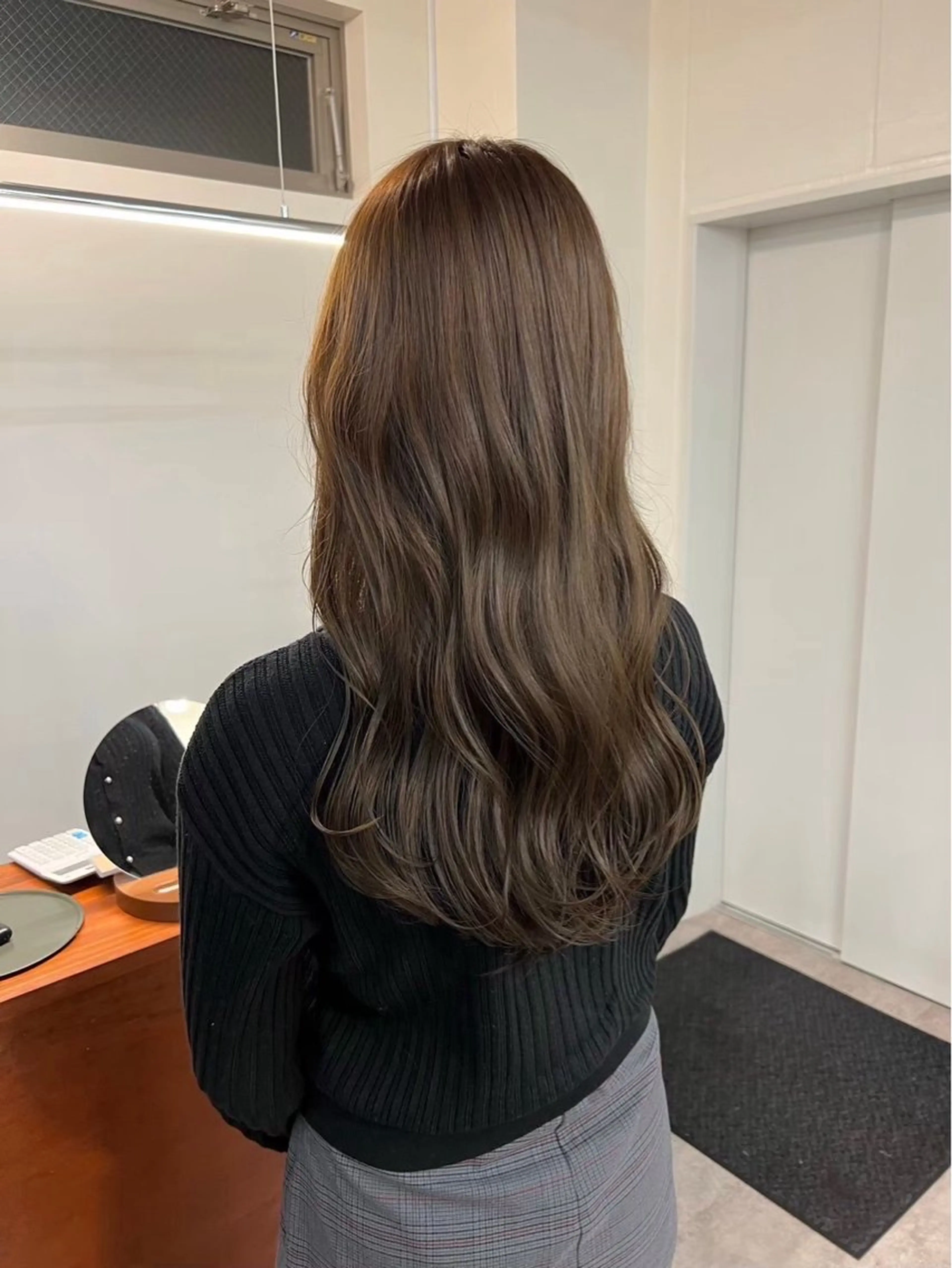 ロング 松谷 瑞姫のヘアスタイル