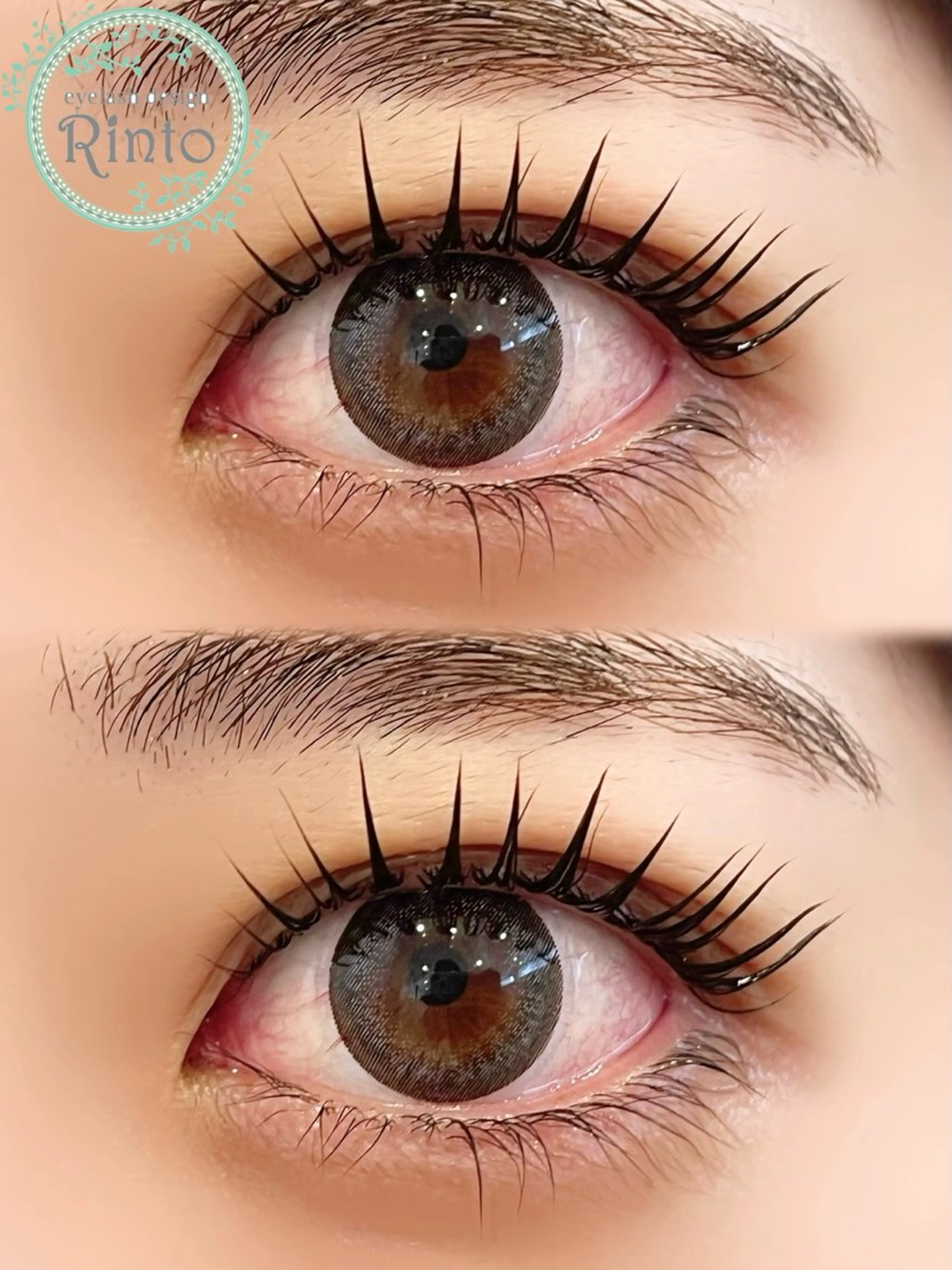 マツエク・マツパ マツパ Rinto/ makoのマツエク・マツパデザイン