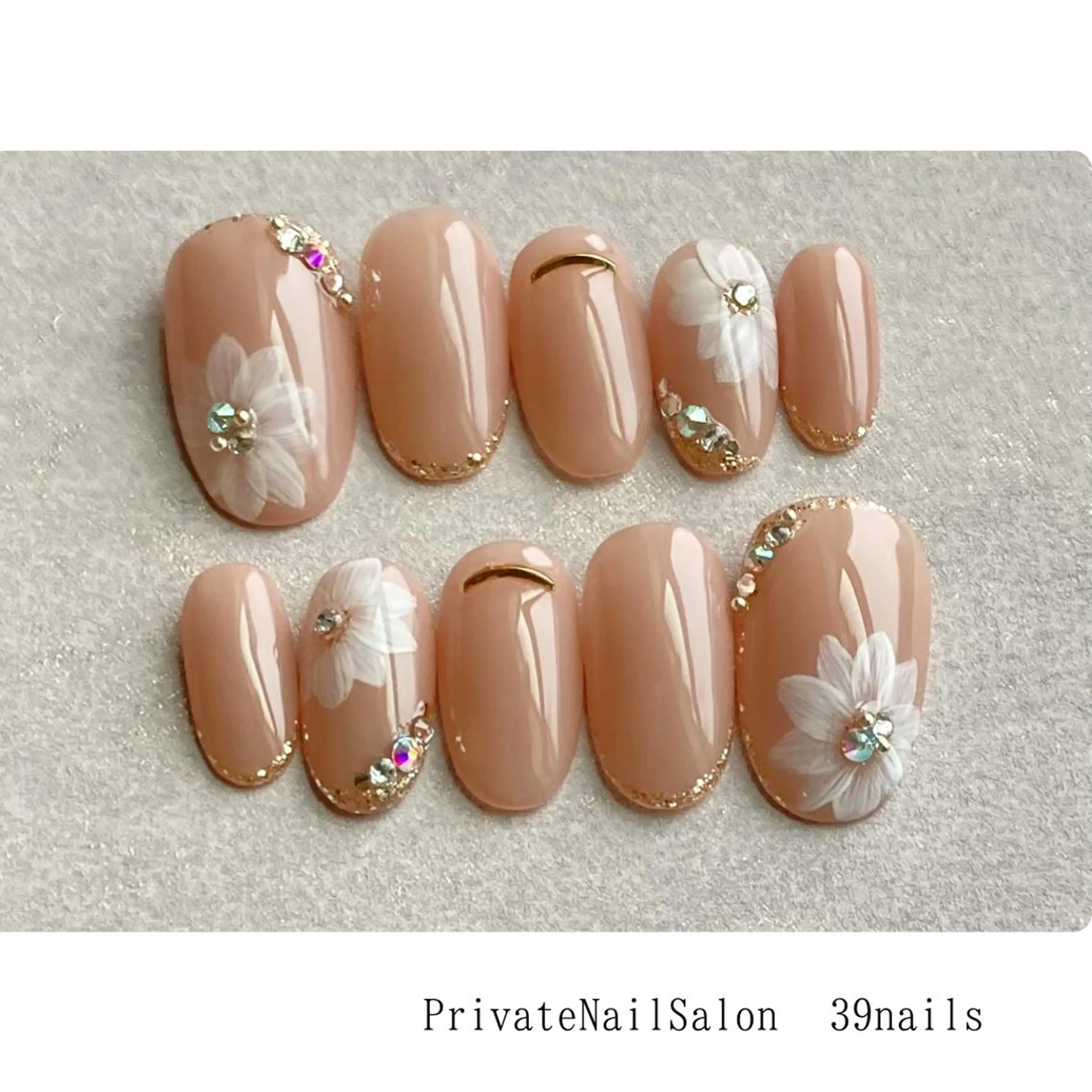 ネイル ネイルチップ 39-nails EharaMikuのネイルデザイン