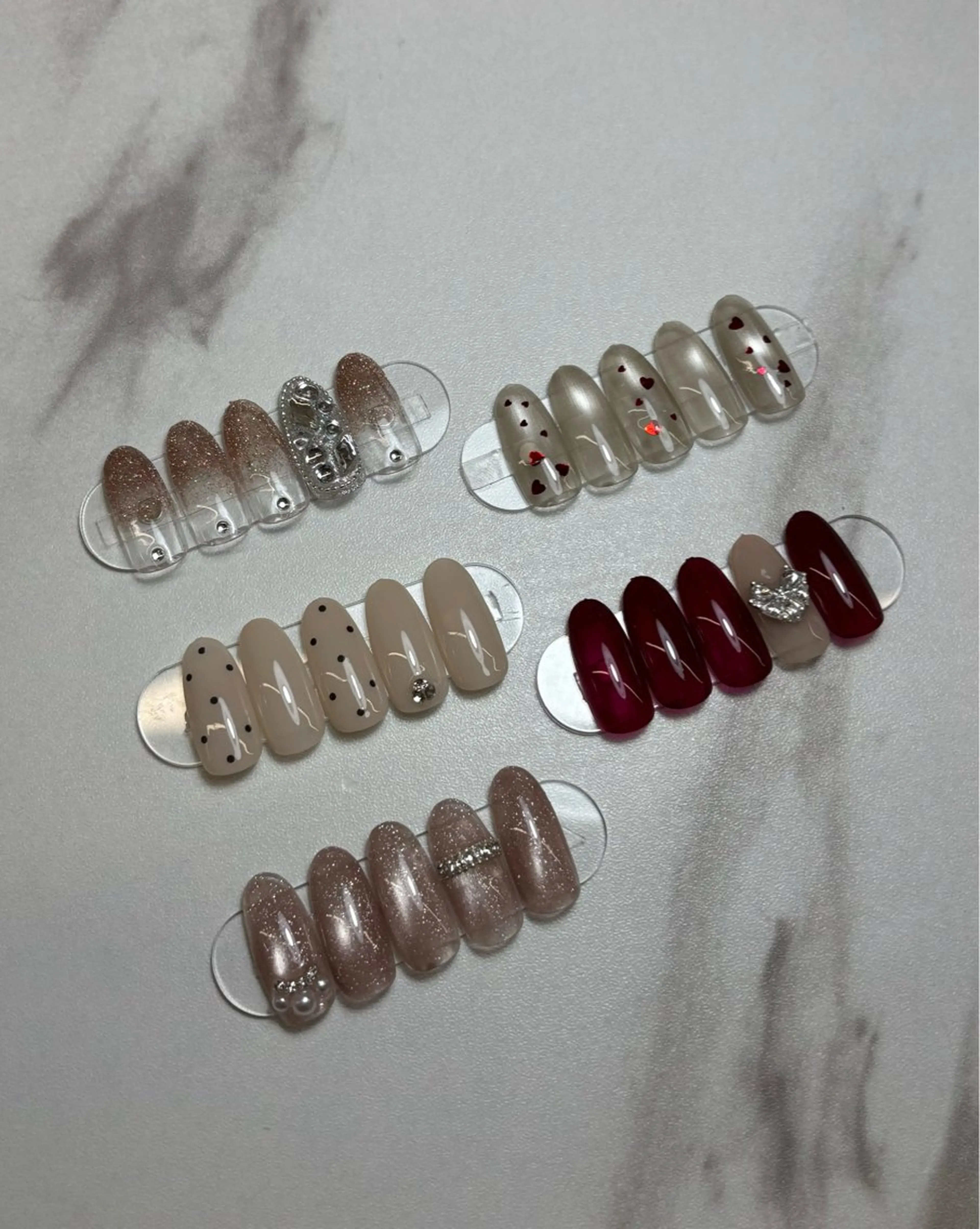 オフケア込みパーツ込み💅✨定額ネイル　シンプルの写真