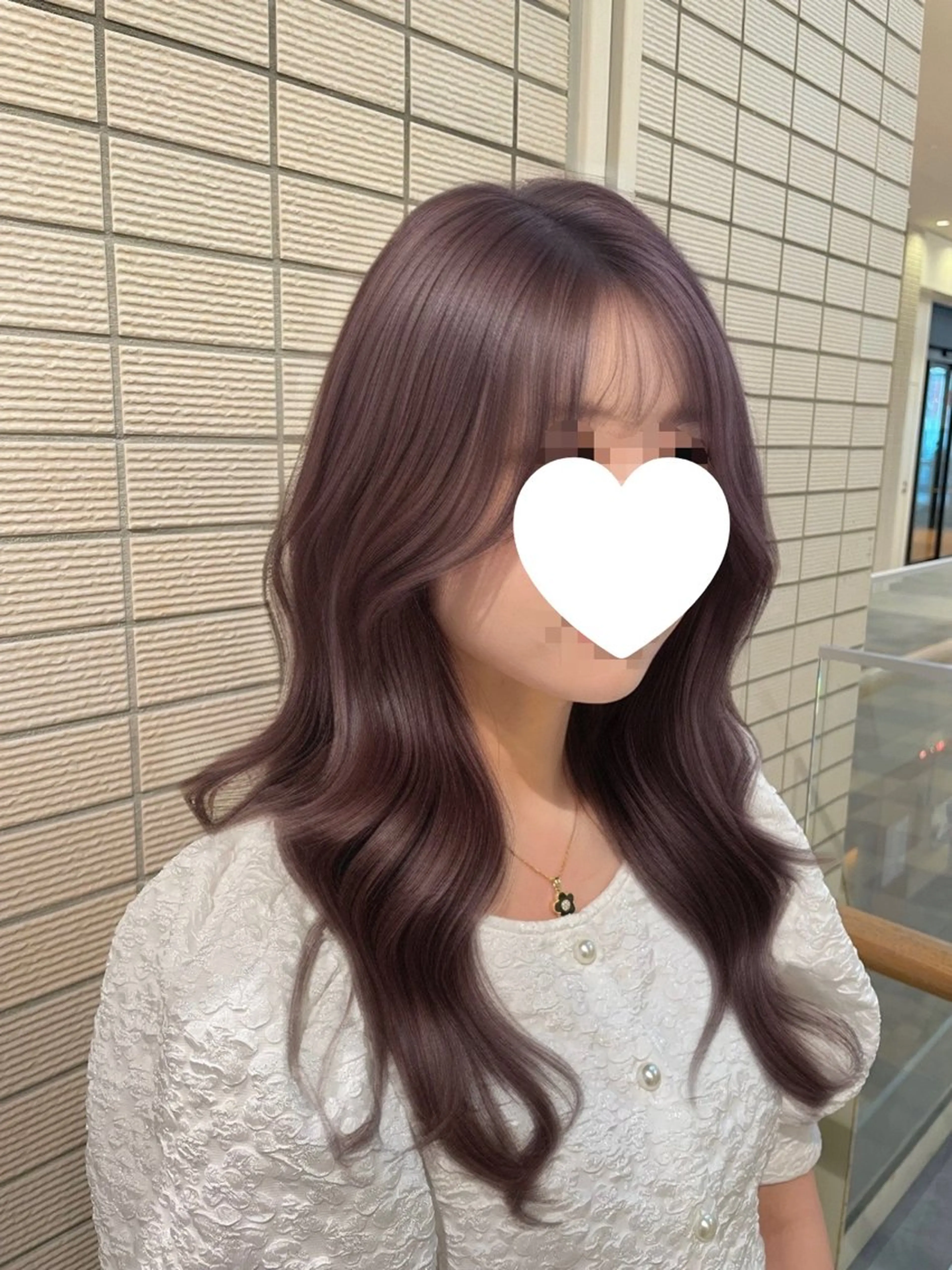 ロング カット ヘアカラー トリートメント KANA🌷 髪質改善のヘアスタイル