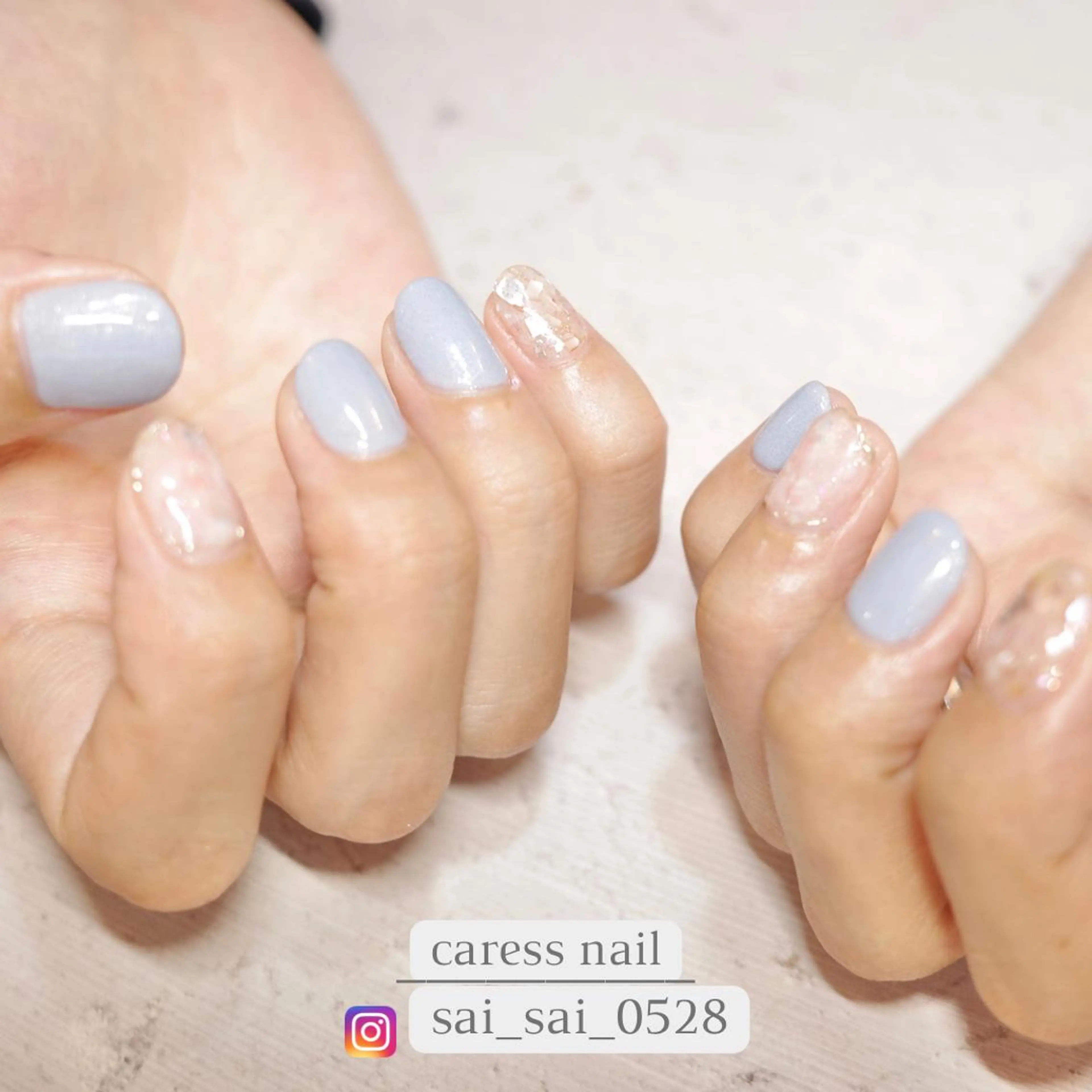 ネイル ハンドネイル caress  nail カレスネイル　代々木上原所属・カレスネイル さいのネイルデザイン