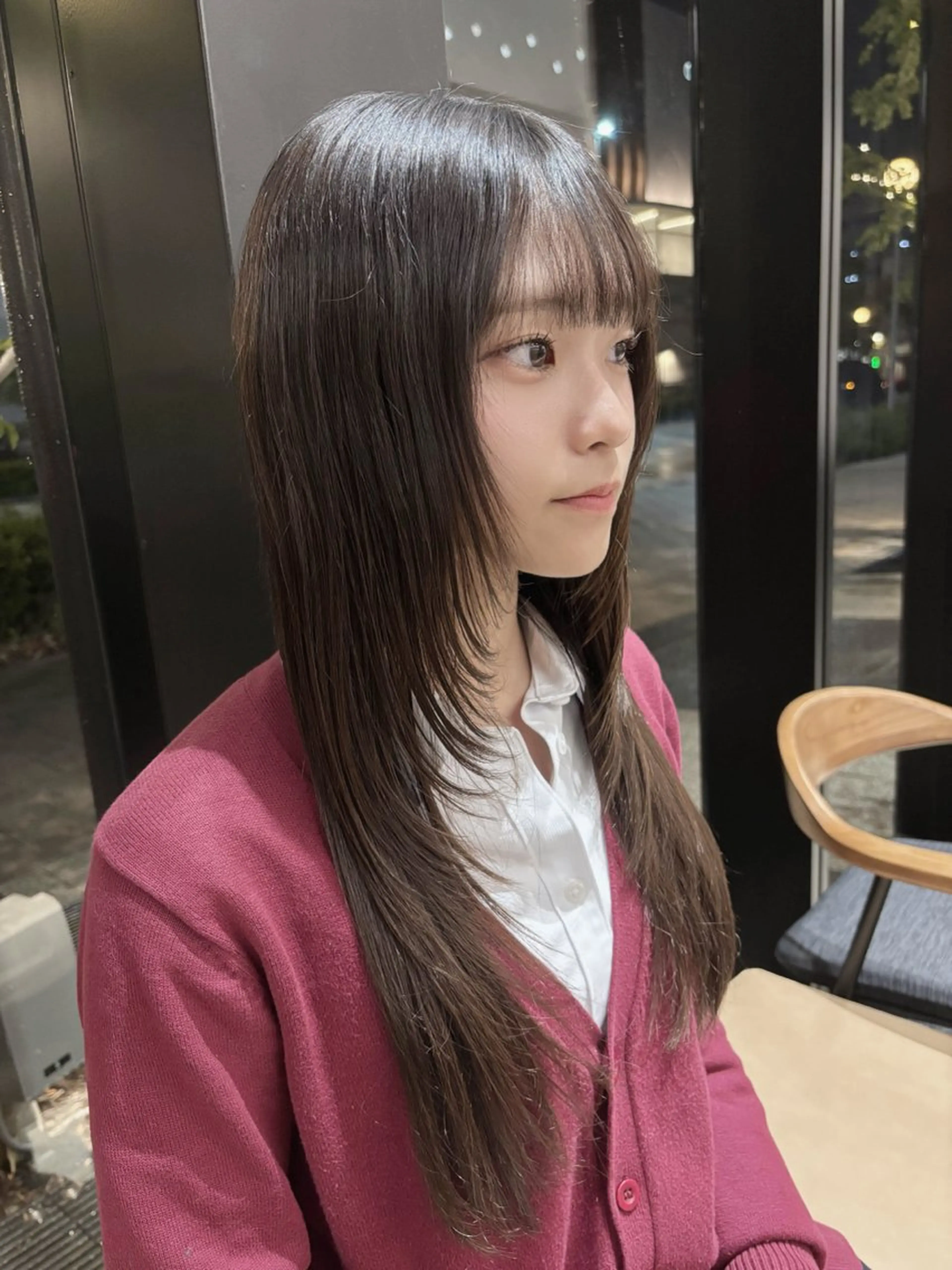 ロング GIEN Smart Salon by milbon 西宮ガーデンズ　プラス所属・吉原 星稀のヘアスタイル