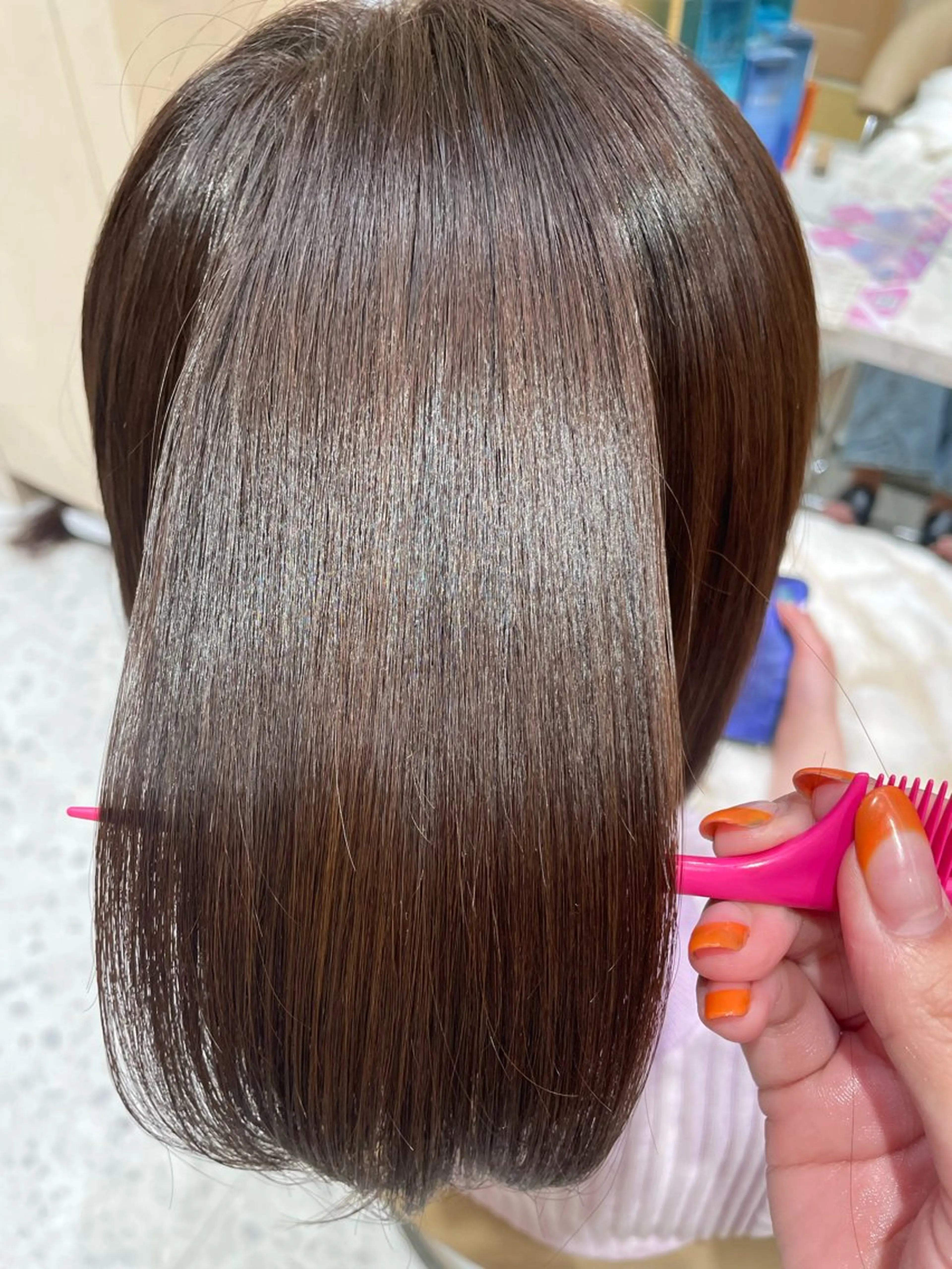 ミディアム カラー ヘアカラー トリートメント 韓国ヘア/髪質改善 /Harunaのヘアスタイル