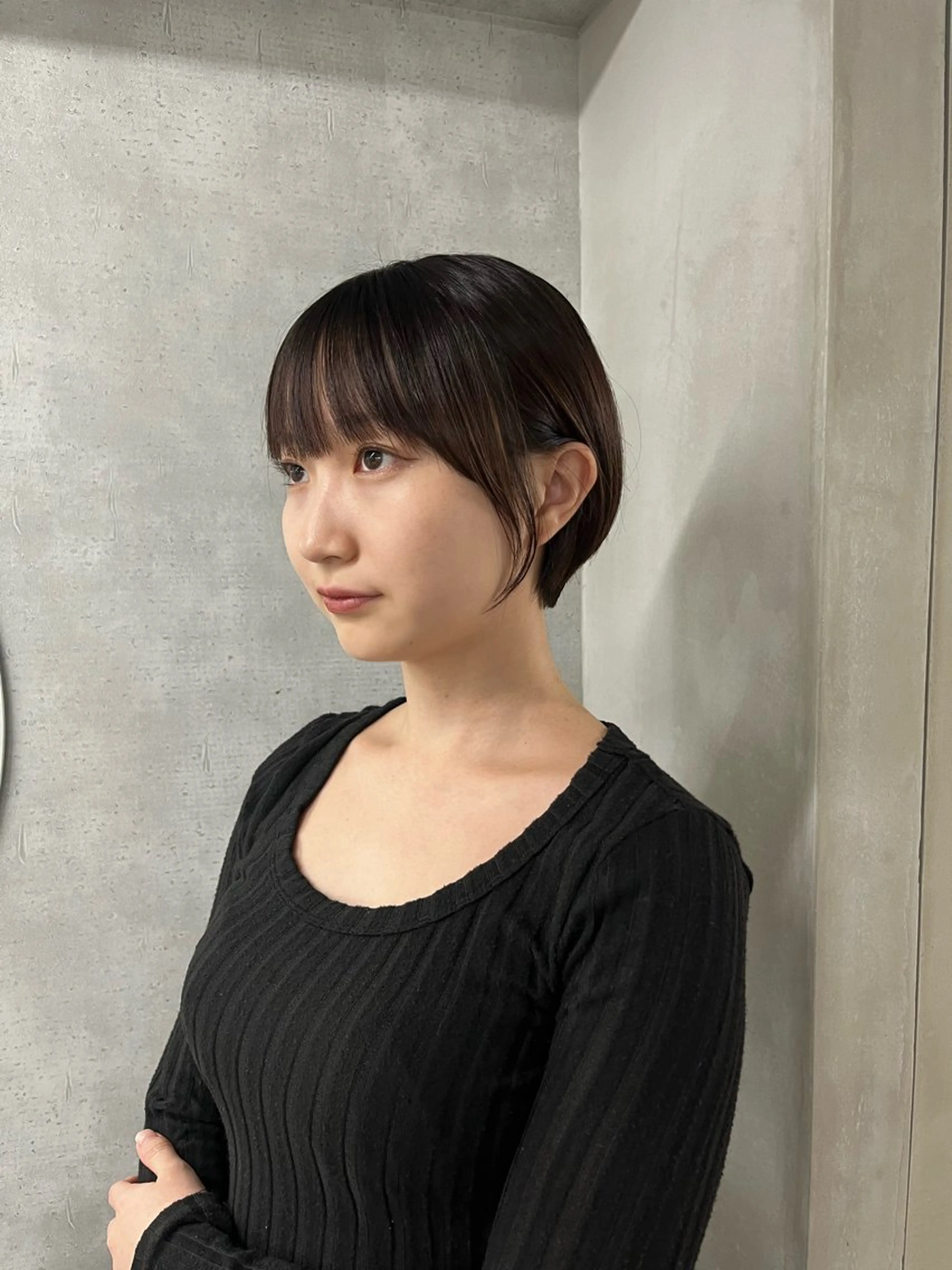 ショート ショートヘア anon Loemのヘアスタイル