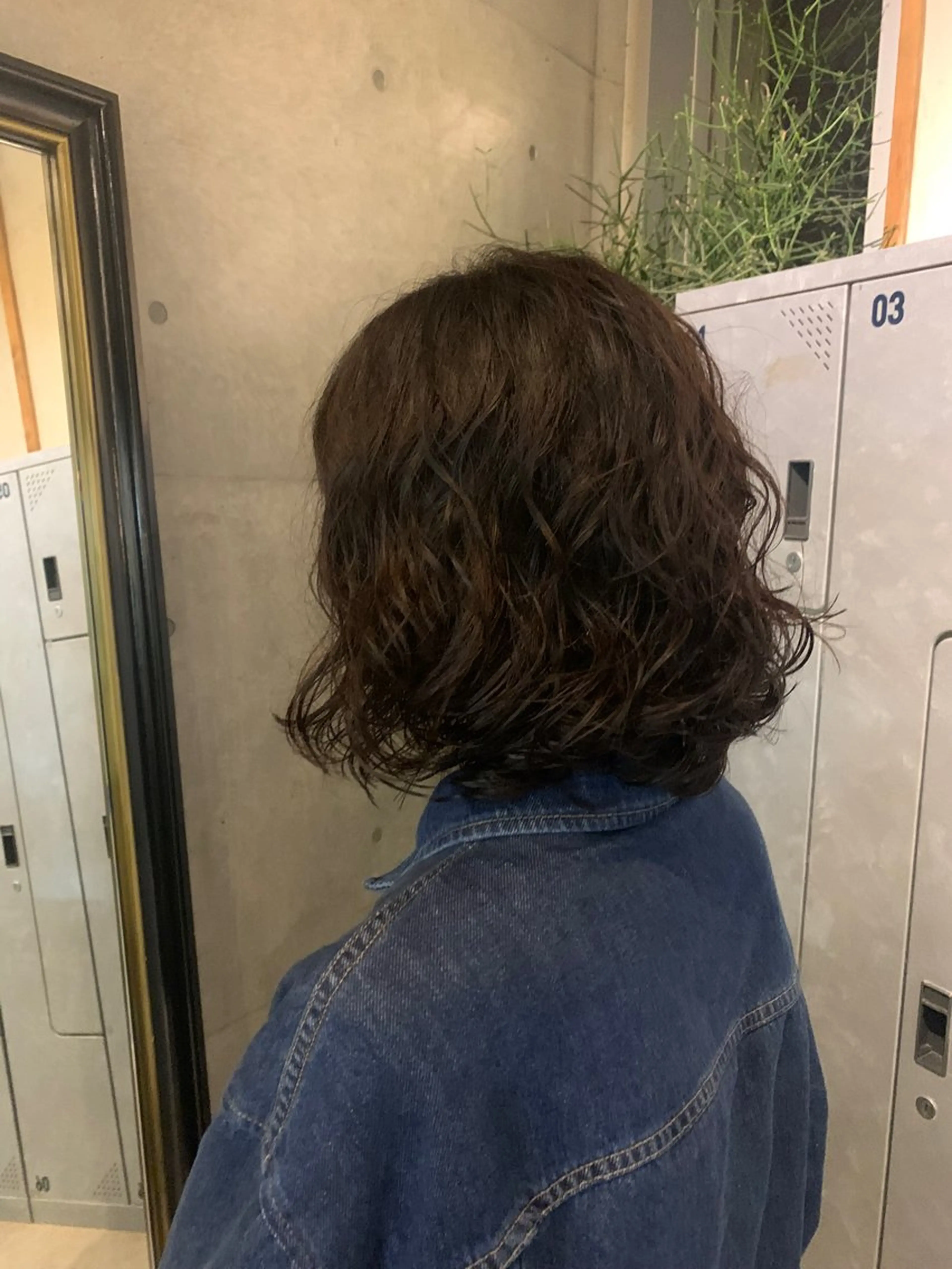 ミディアム パーマ Door代官山所属・詩織/パーマ /代官山のヘアスタイル