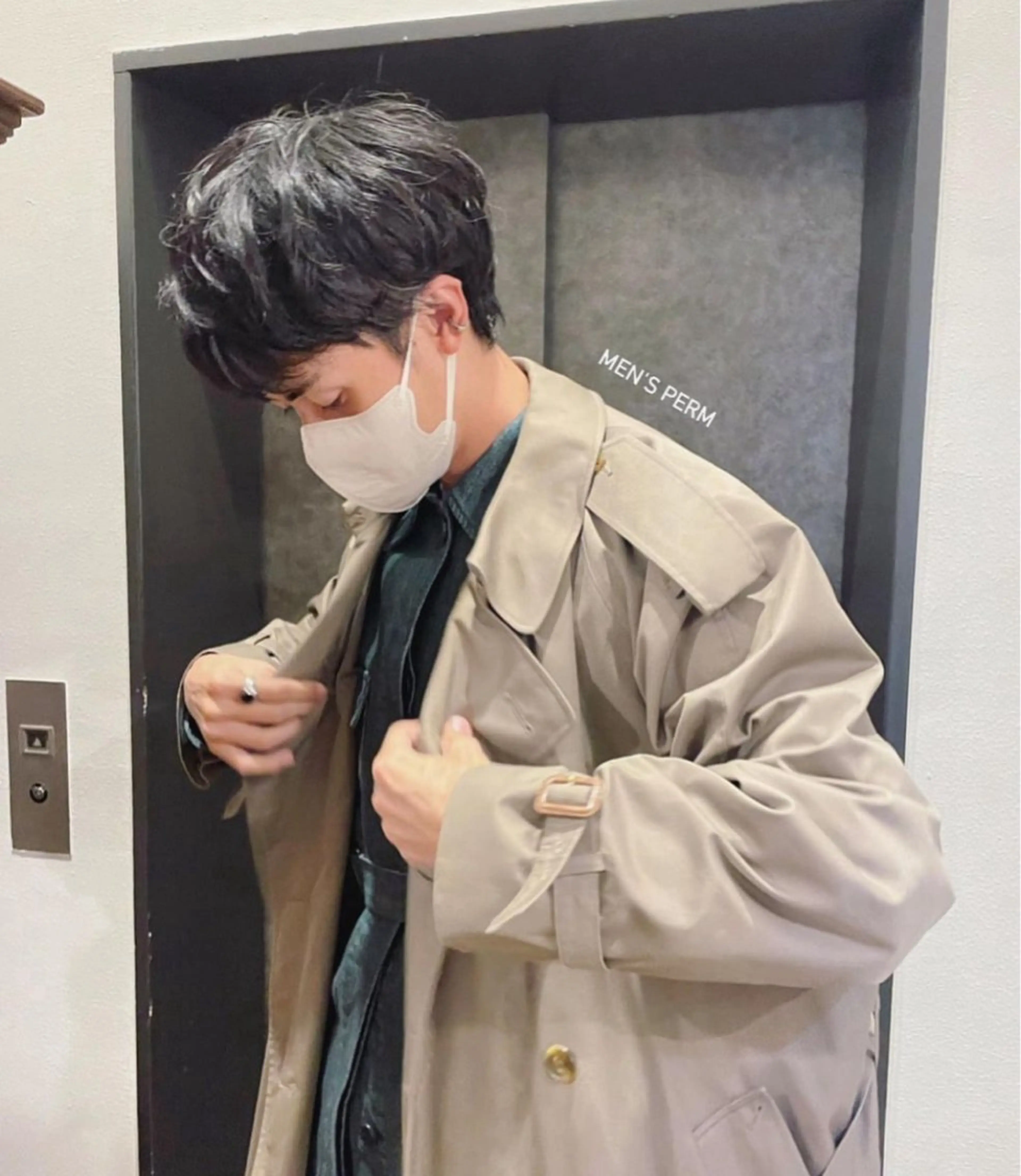 パーマ メンズ メンズパーマ tete nico所属・似合わせ/ヘアカラー nanami🌸のヘアスタイル