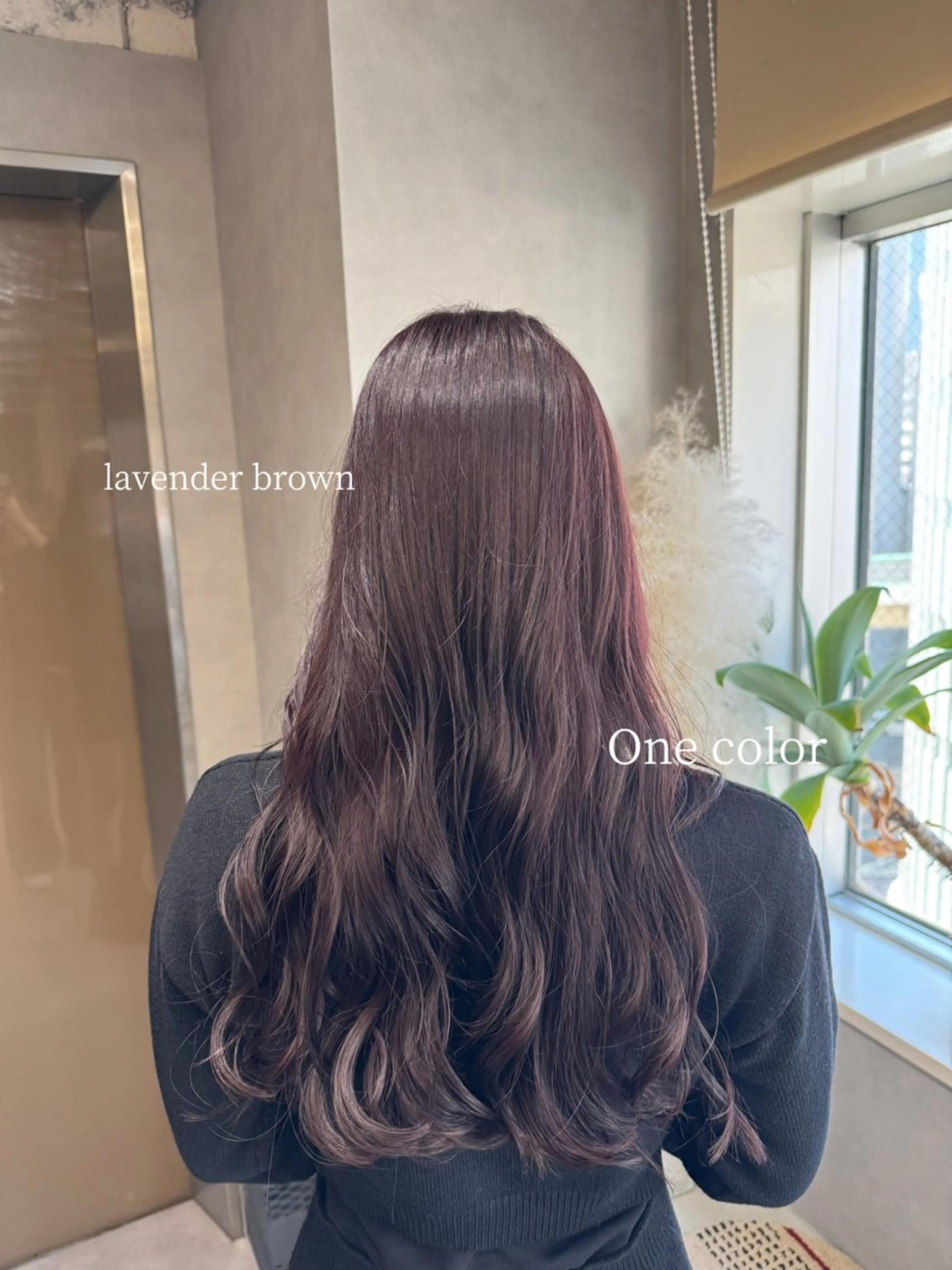 ロング カラー aoi/暖色カラー/ プツッとボブ🎀のヘアスタイル