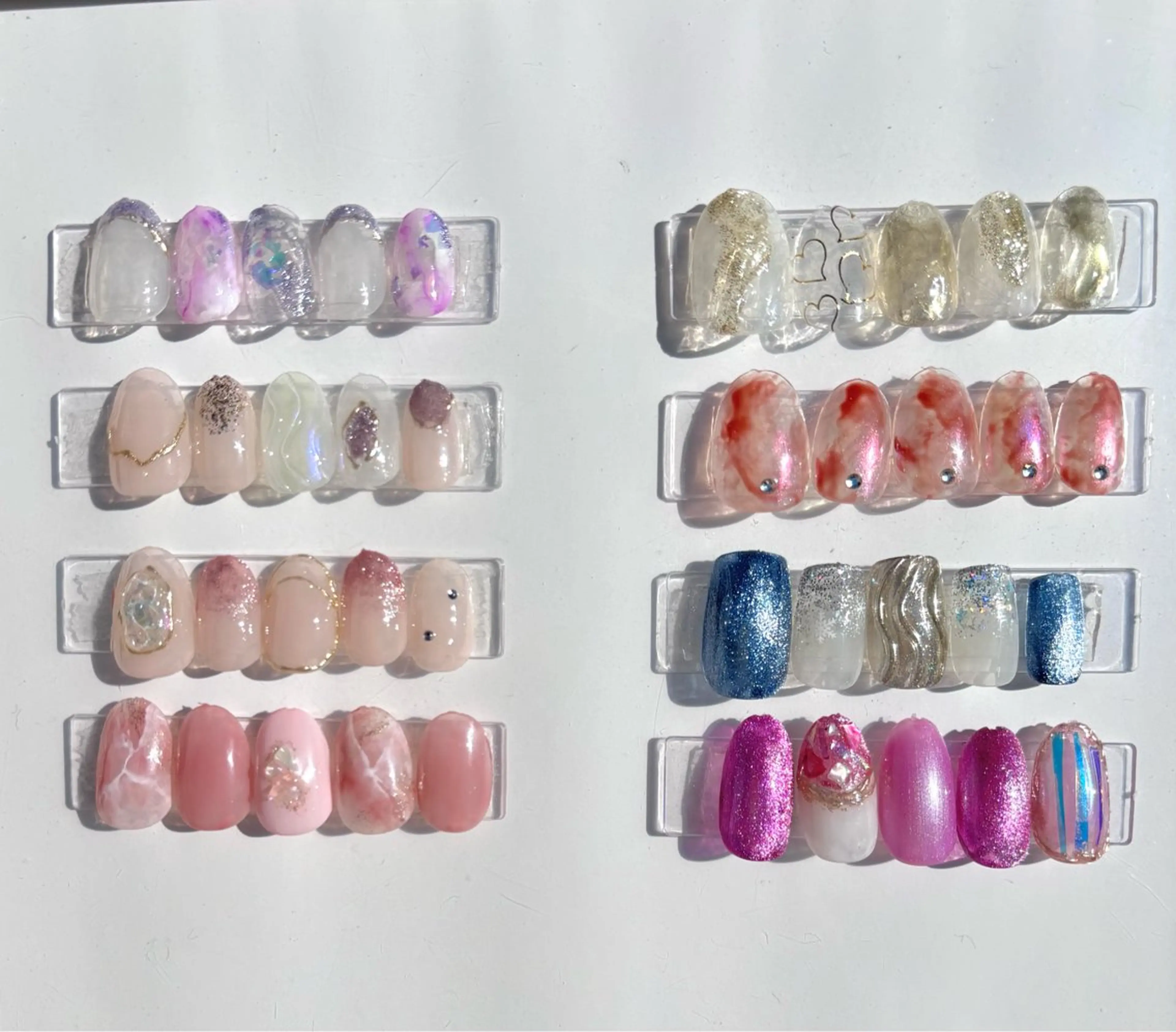 ネイル ニュアンスネイル 冬ネイル LUANA n'sのネイルデザイン