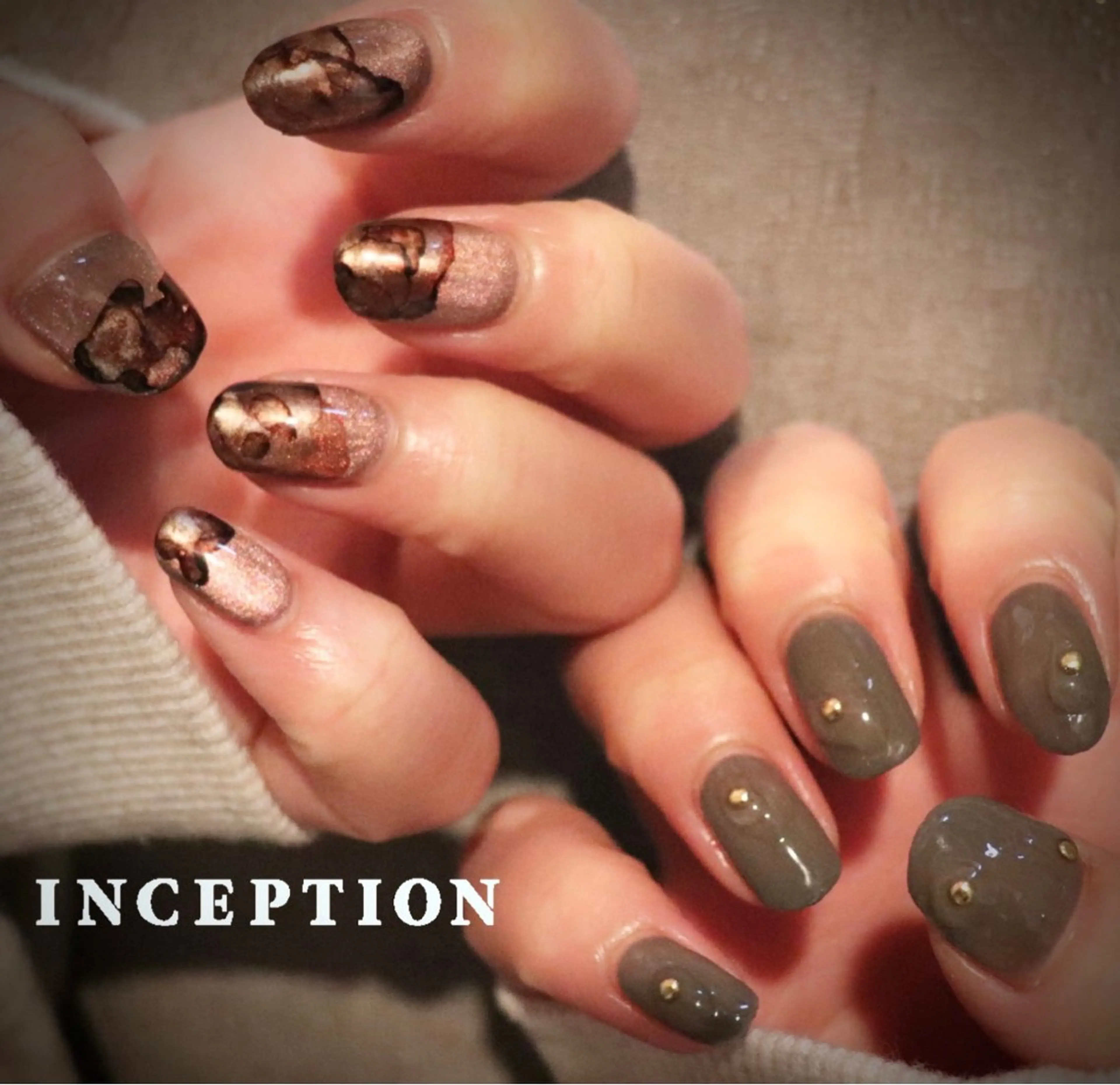 ネイル ハンドネイル INCEPTION NAILのネイルデザイン