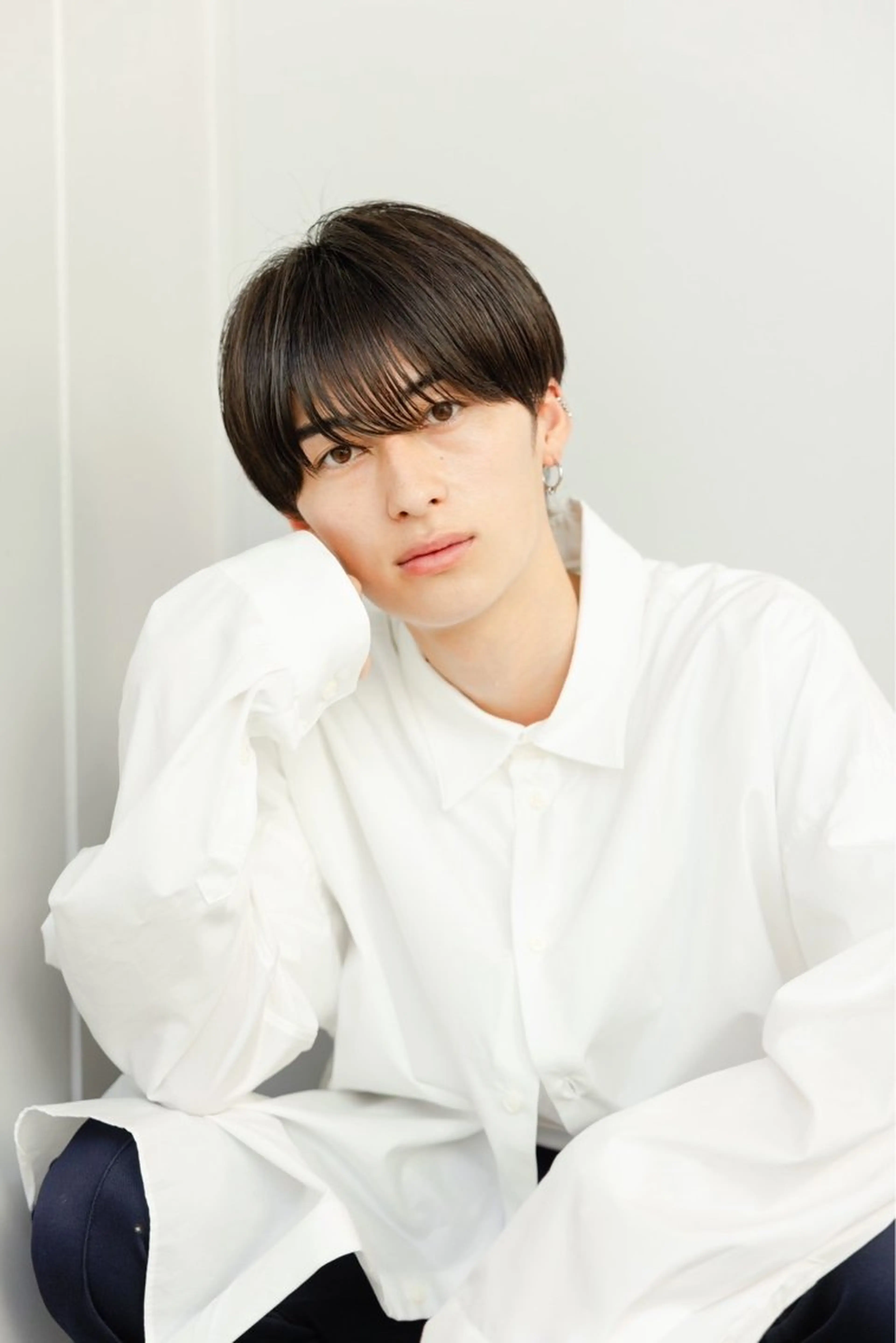 【うねりが気になる方に】メンズカット＋縮毛矯正　¥15000の写真