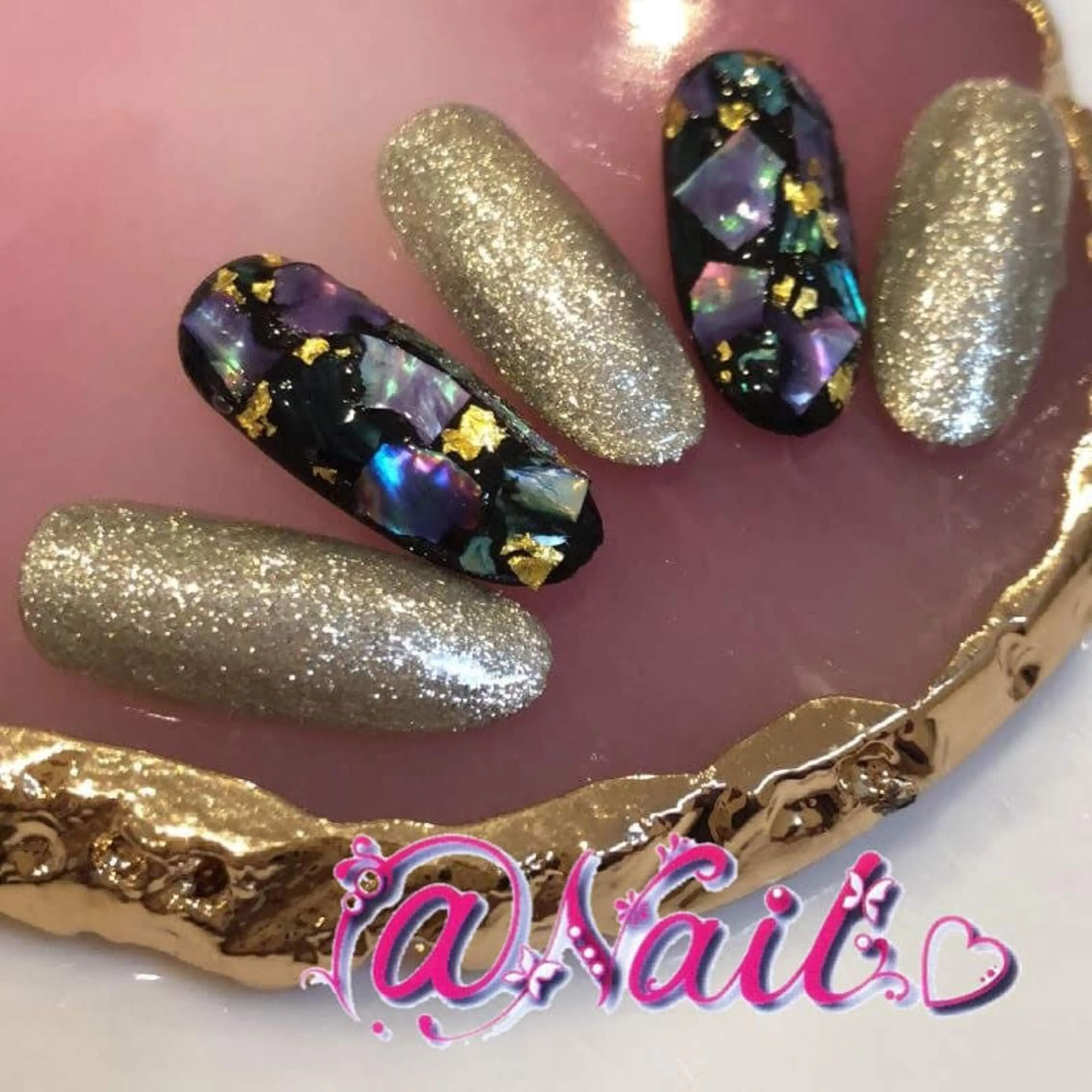 ネイル ネイルチップ 小尾 栞のネイルデザイン