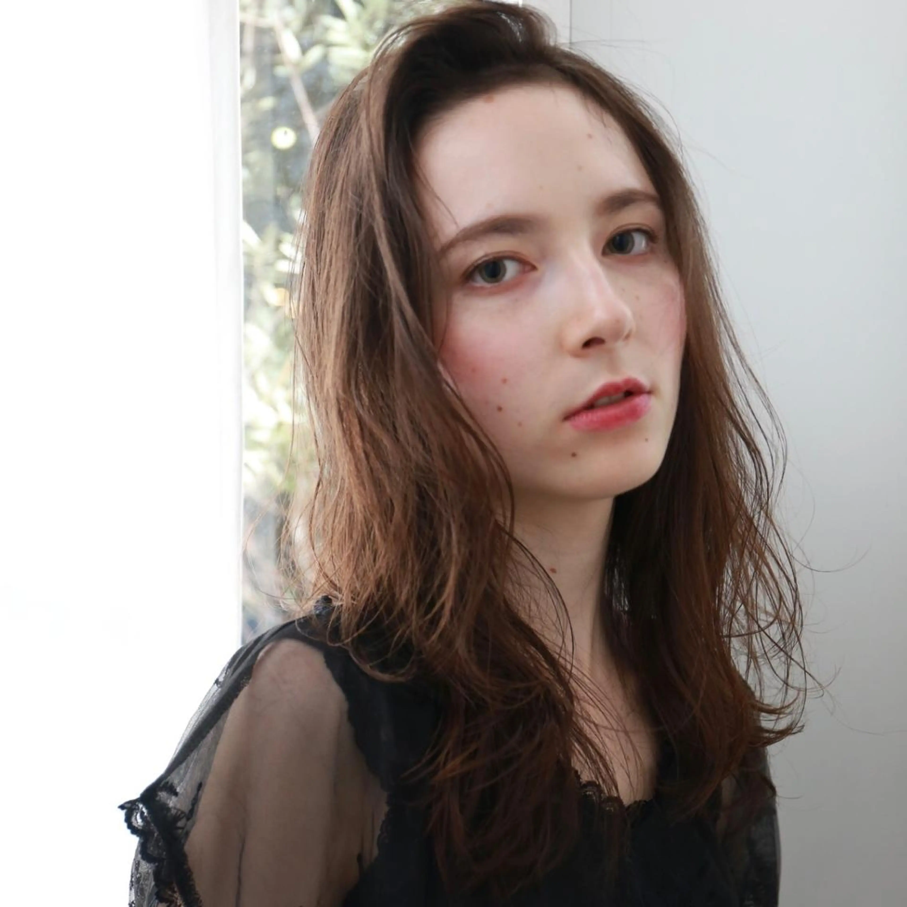 ミディアム パーマ LOST CITY 横浜所属・🪐脱白髪染め 🪐松尾菜々美のヘアスタイル