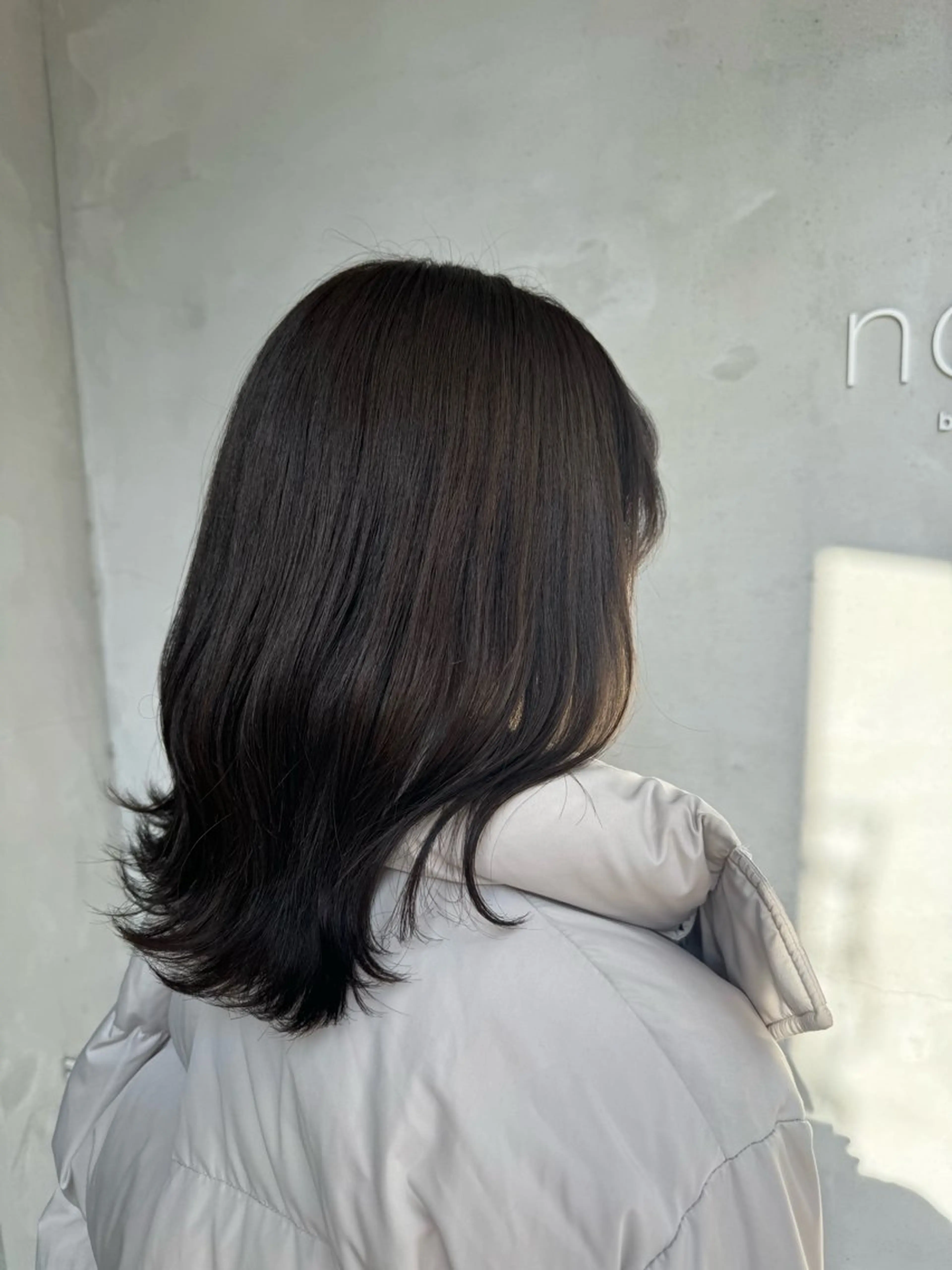 顔周りカット+カラー+トリートメントの写真