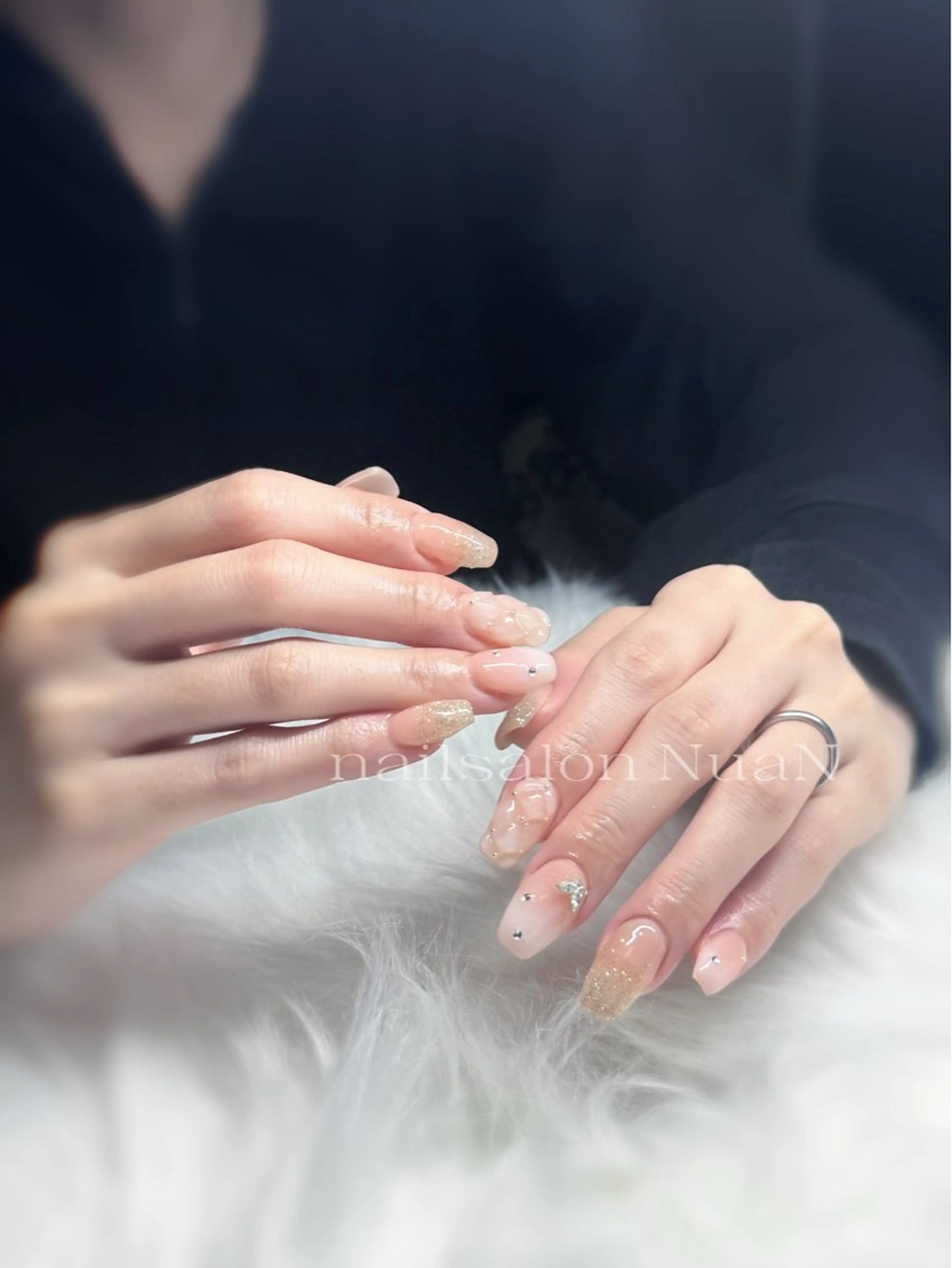 ネイル ハンドネイル NuaN 名城線黒川駅徒歩3分のネイルデザイン