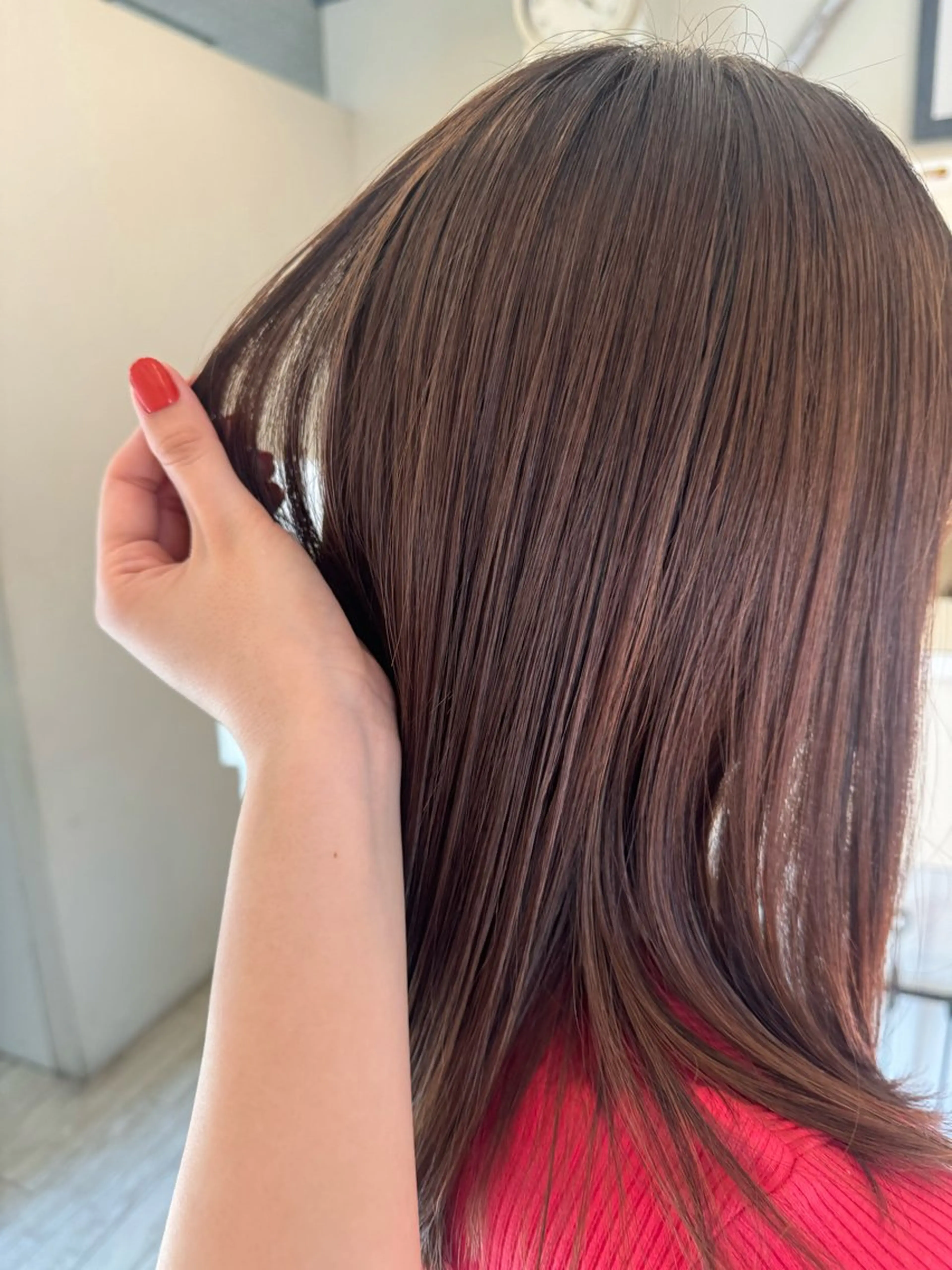 【迷ったらこちら🌷】カット＋ケアカラー＋トステアトリーメントの写真