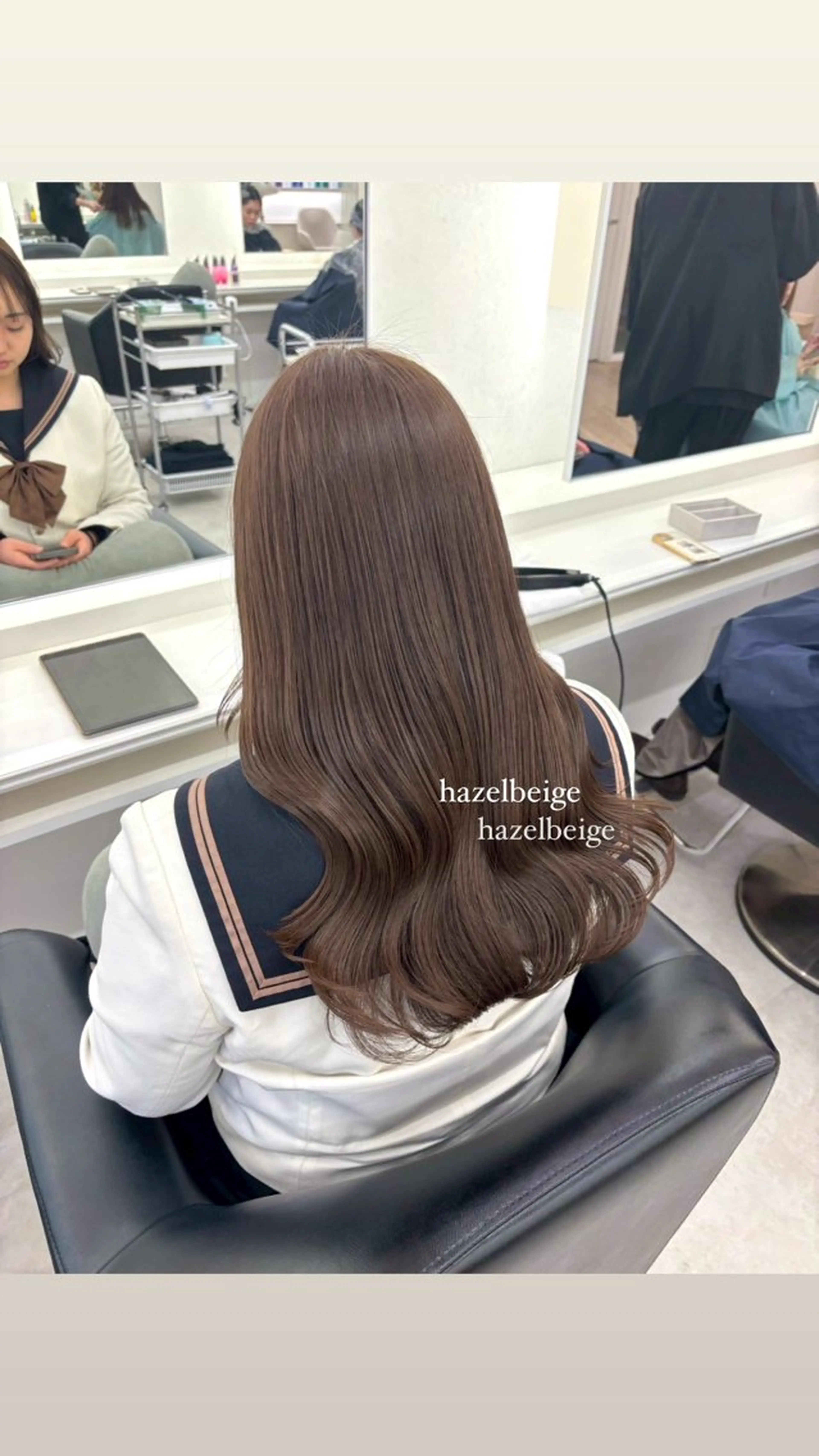 ロング カラー ヘアカラー ParveMix ♡白神みやびのヘアスタイル