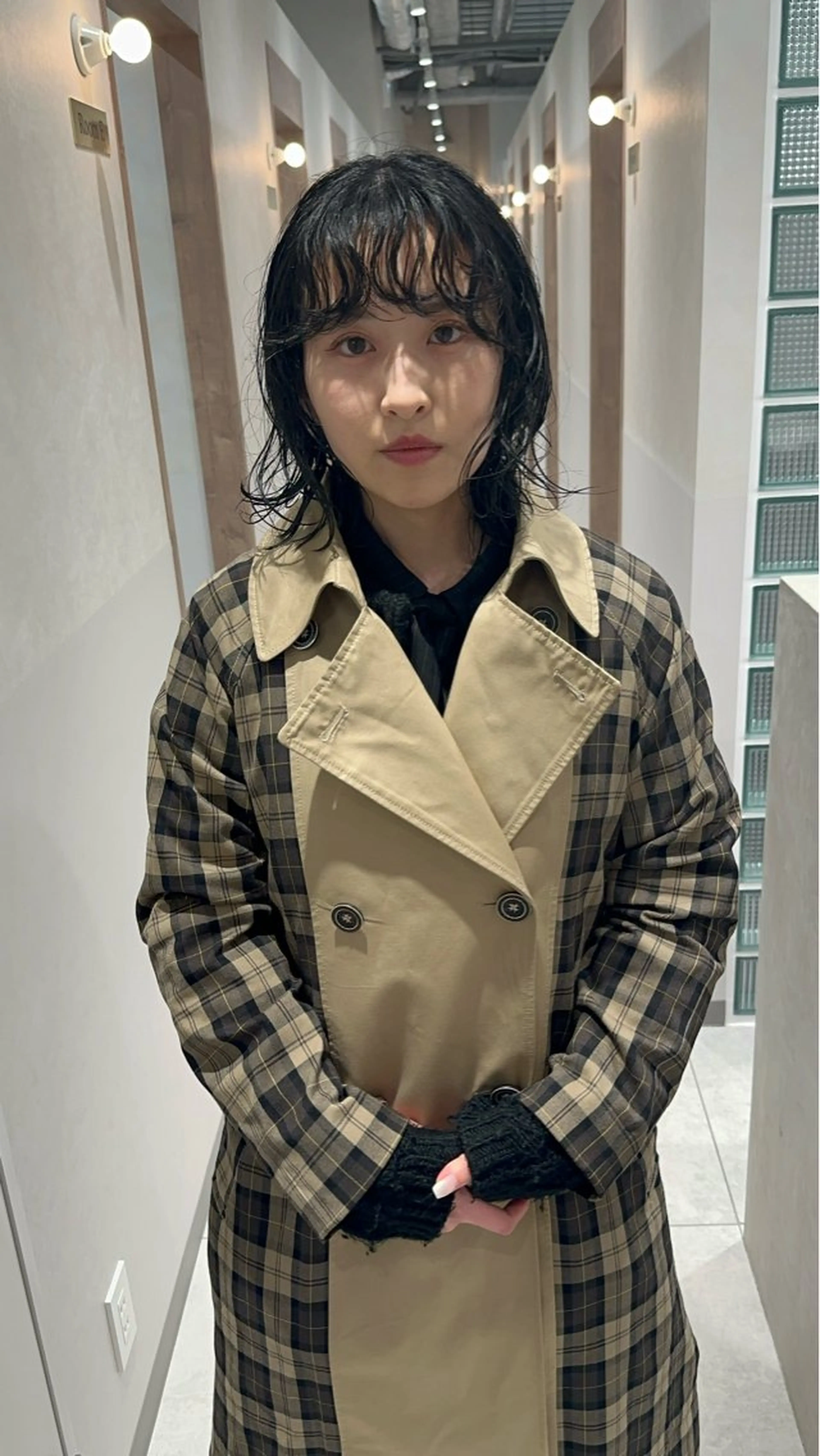 ショート パーマ ボブ 鈴木/ミルクティー/ ブリーチ/ボブ/のヘアスタイル