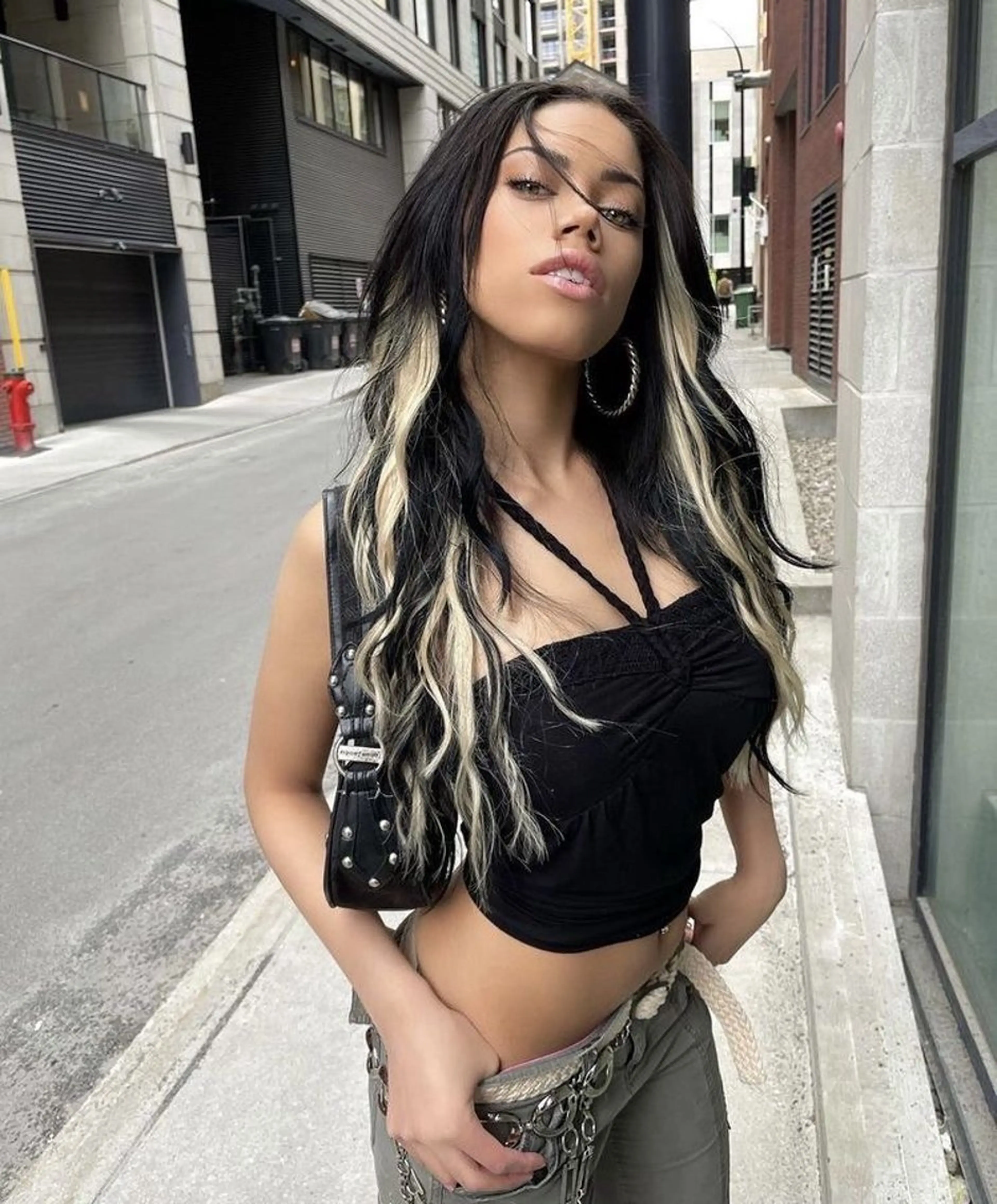 エクステ AO所属・ボブ/ハイライト🦓 /harukaのヘアスタイル