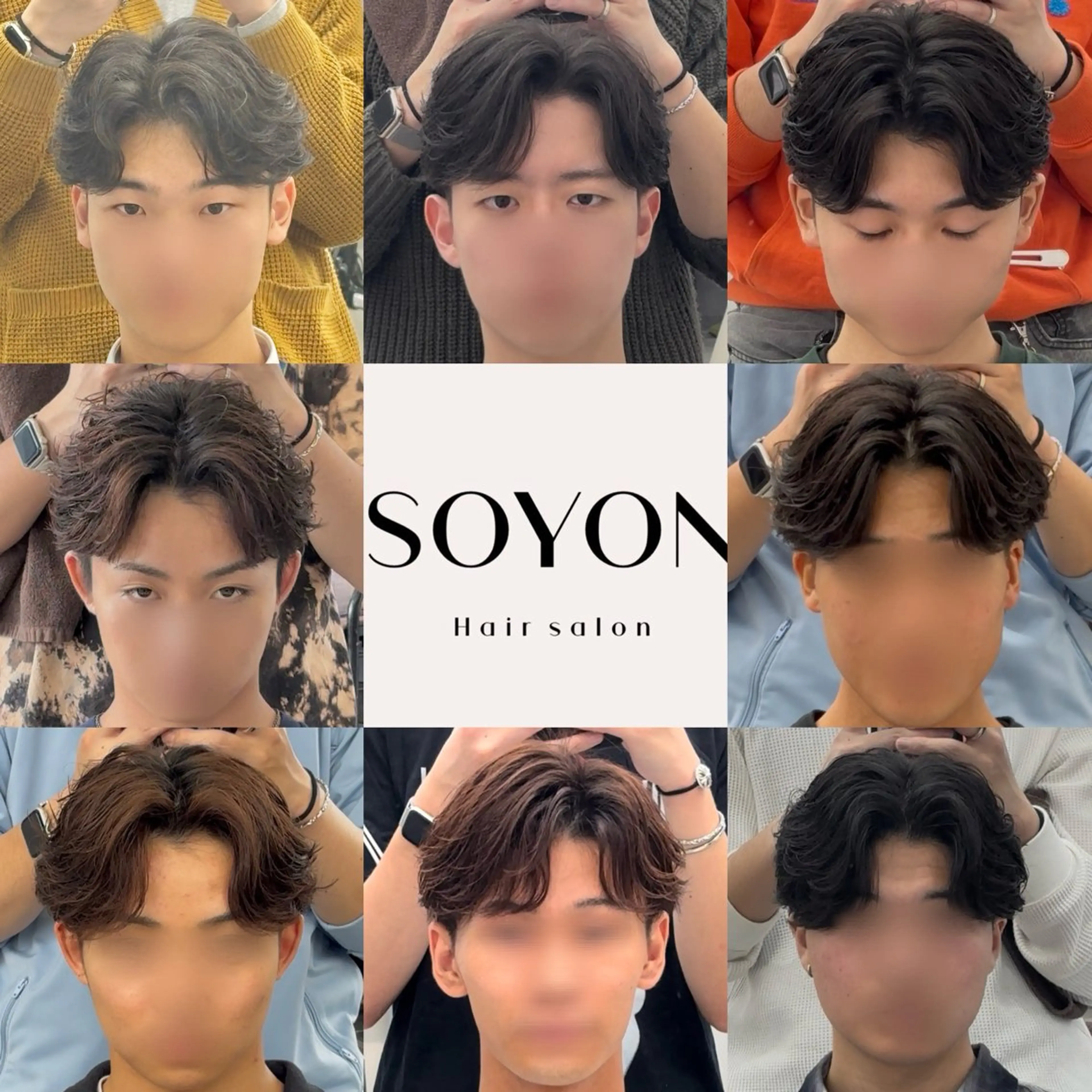 メンズ カット パーマ SOYON船橋店所属・SOYON船橋店 西澤元気のヘアスタイル