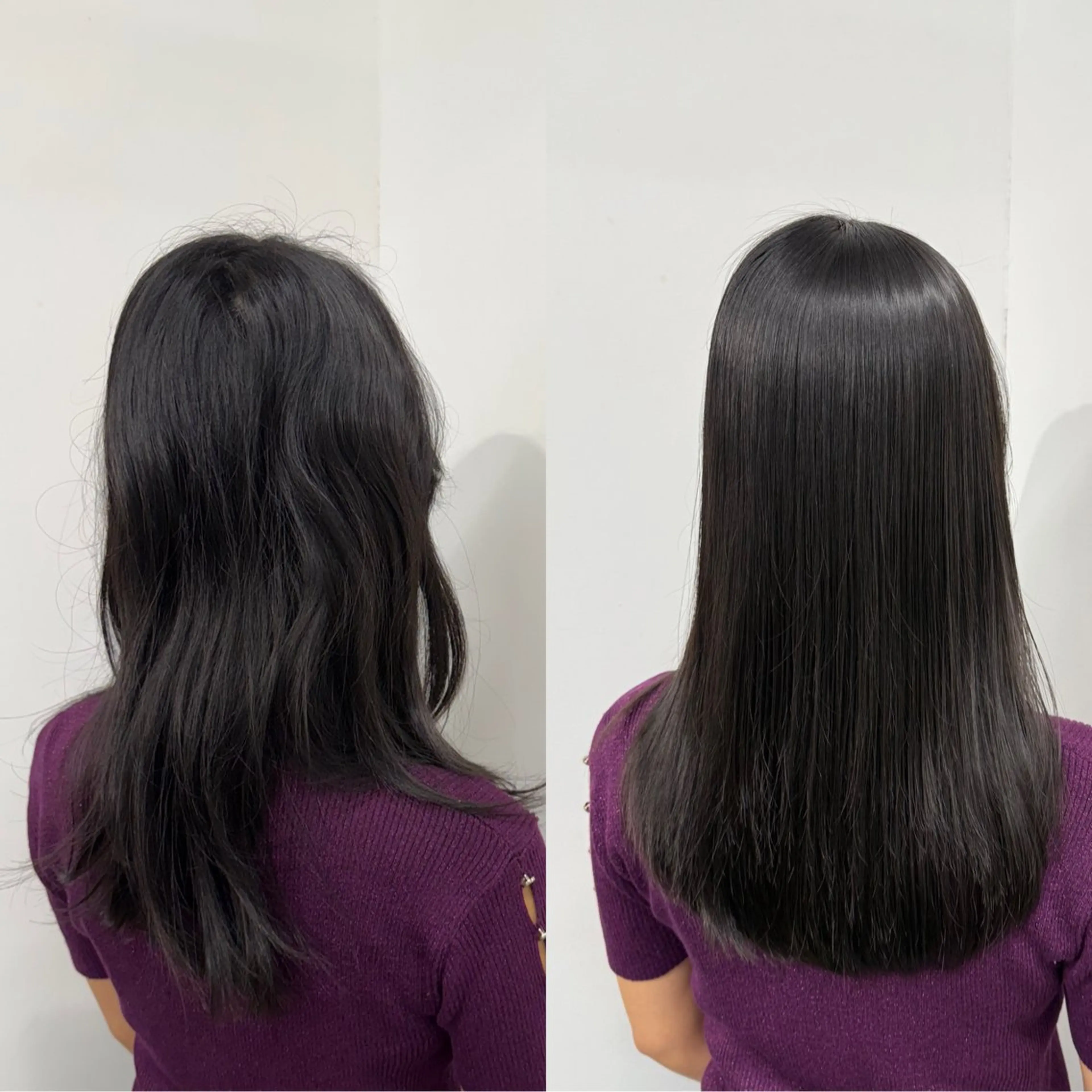 セミロング 髪質改善 カット 縮毛矯正 トリートメント ひろし/髪質改善/ 縮毛矯正/上品✨のヘアスタイル