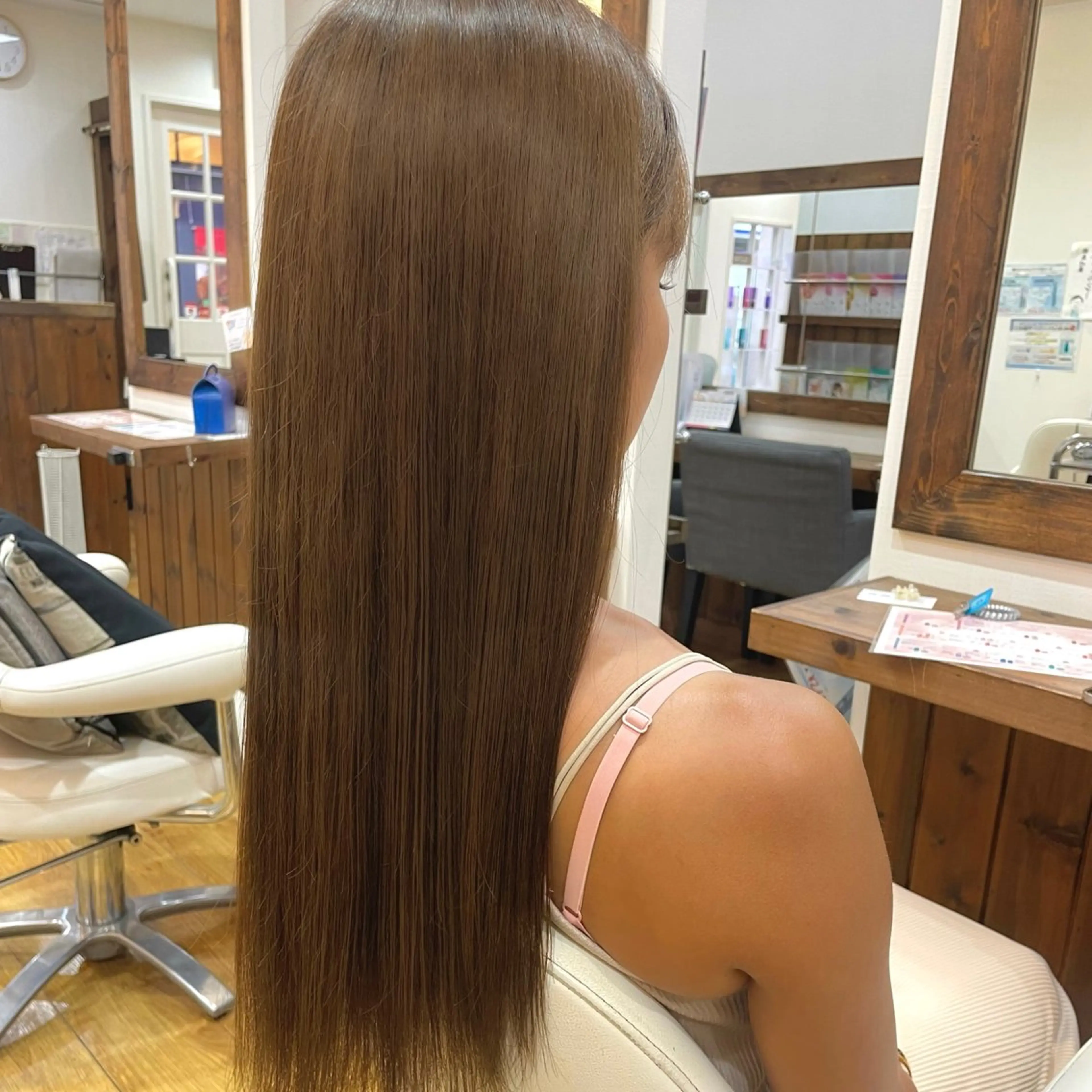 ロング カラー ヘアカラー トリートメント 💖メンズモデル 募集/晴香💖のヘアスタイル