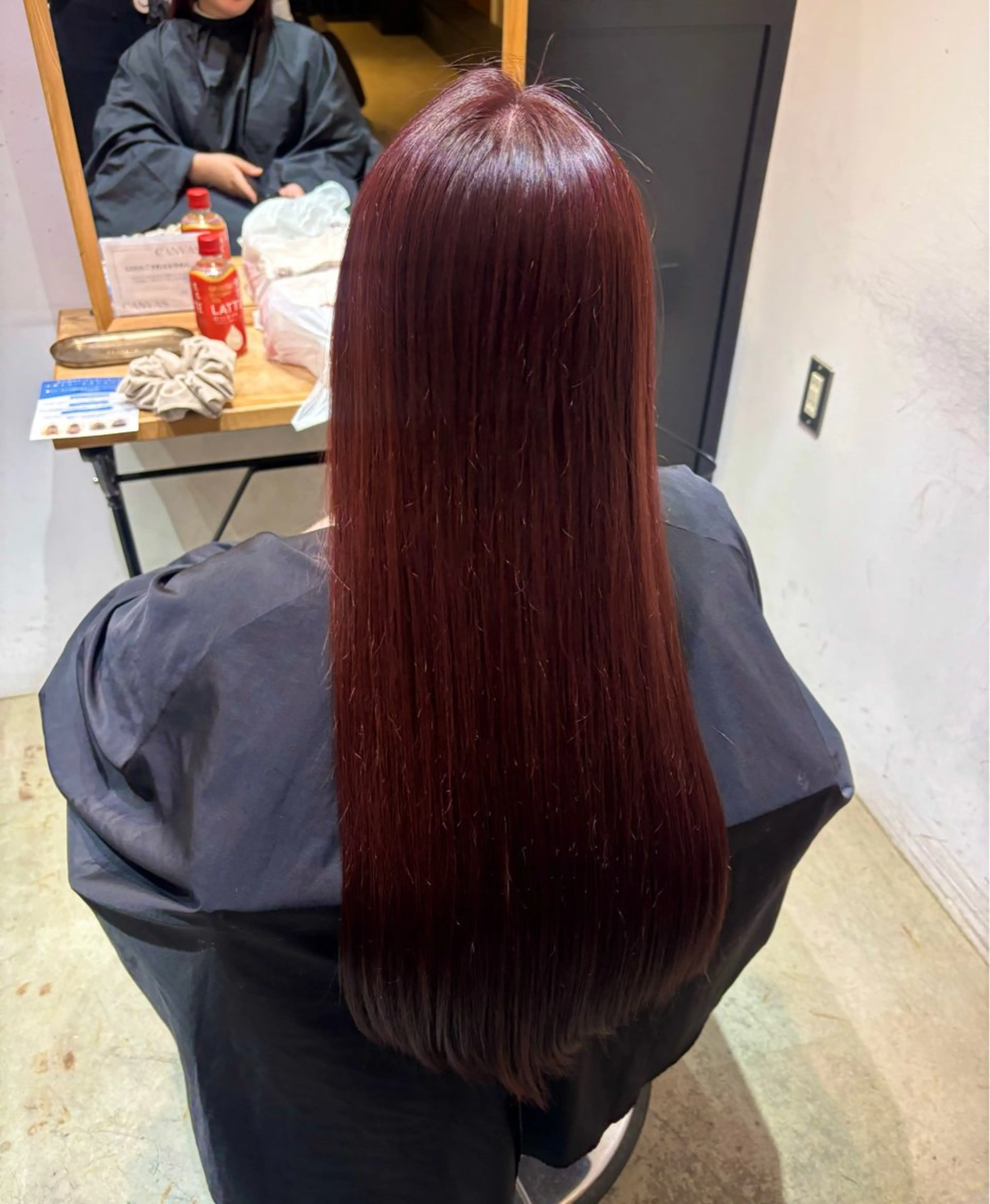 ロング カラー ☆ﾘｻ  カラー/ トリートメント☆のヘアスタイル