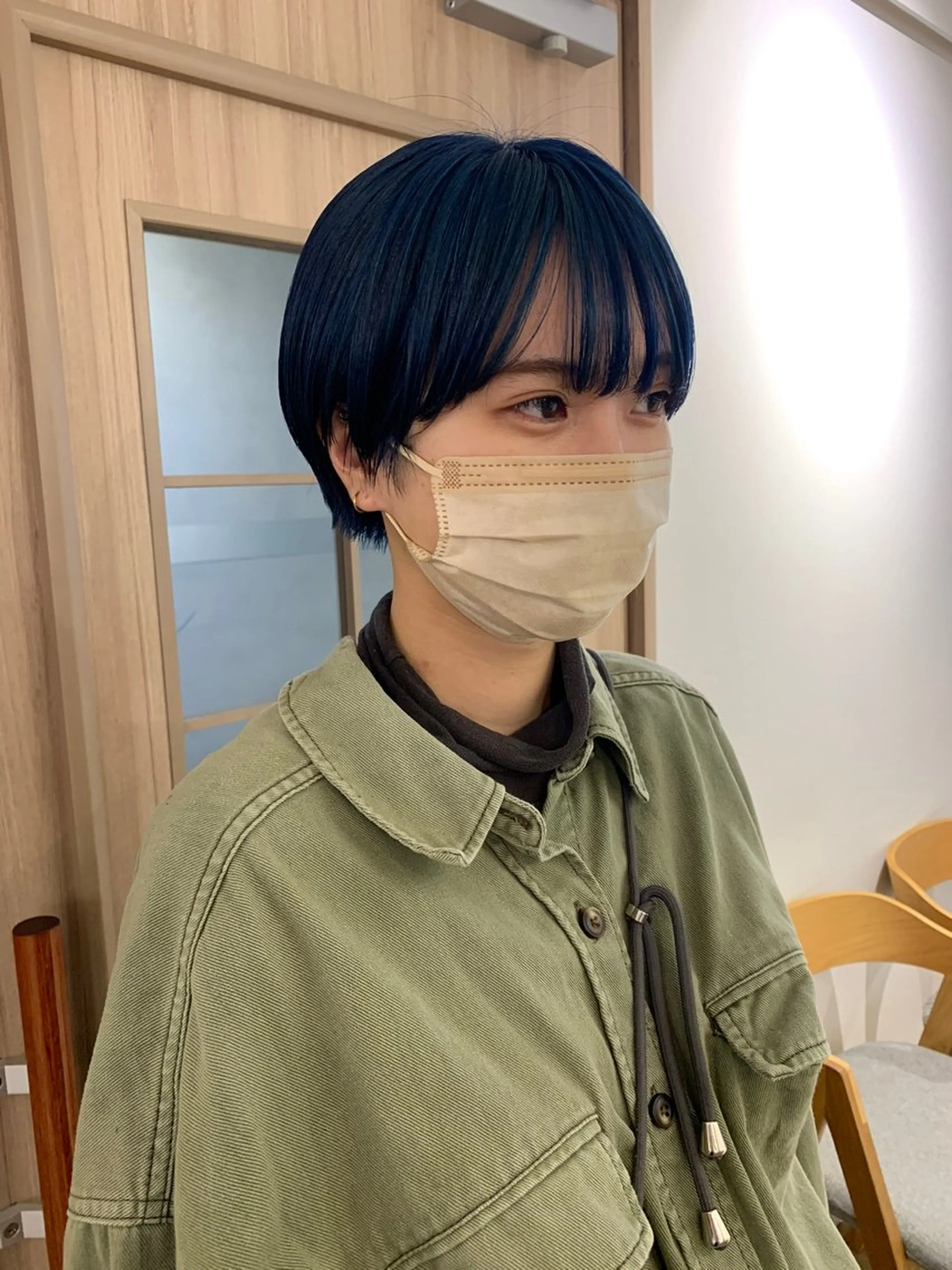 ショート カラー ショート/ボブ/透明 感カラー/高橋あみのヘアスタイル