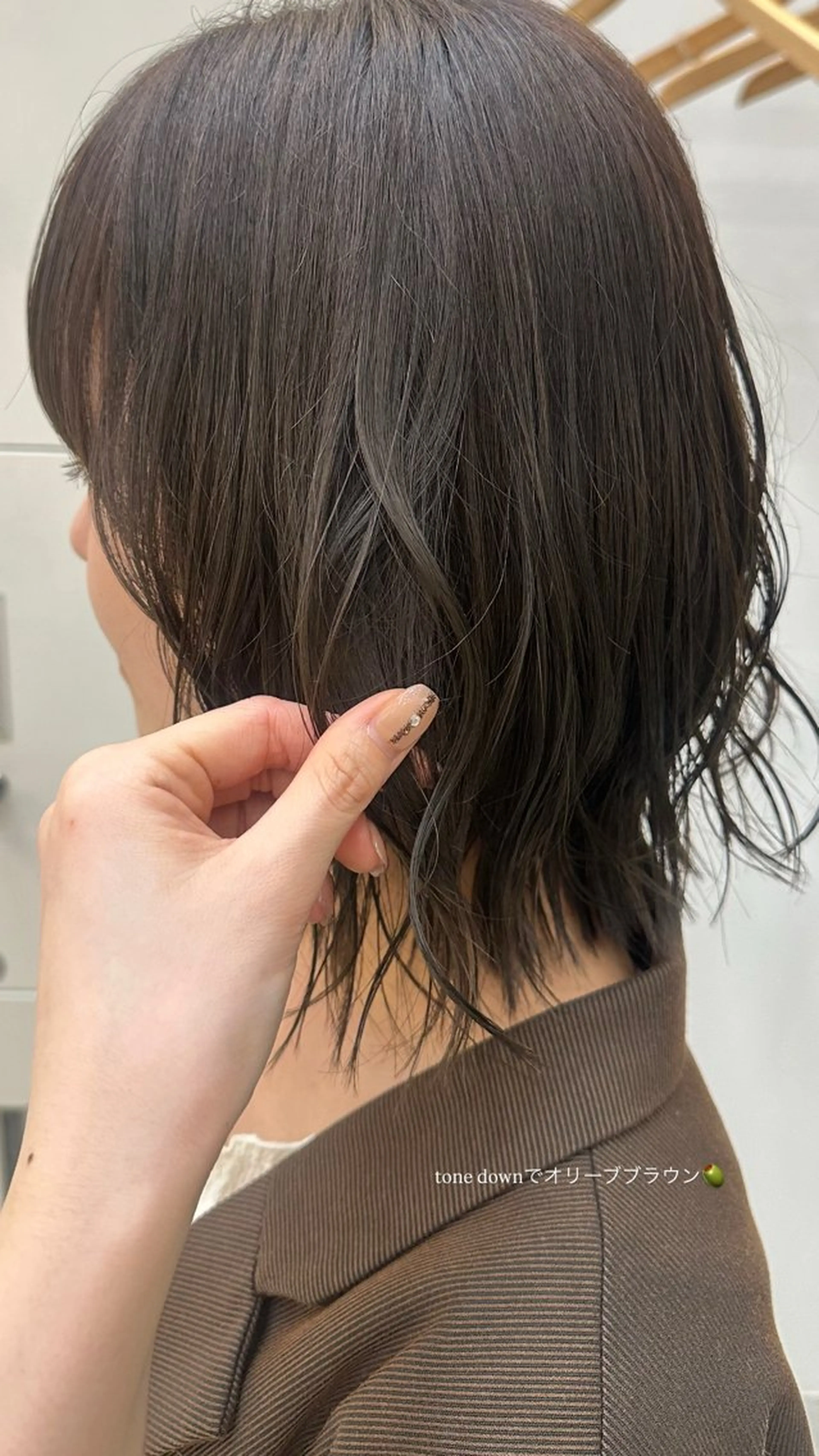 カラー 彦坂 柚羽のヘアスタイル