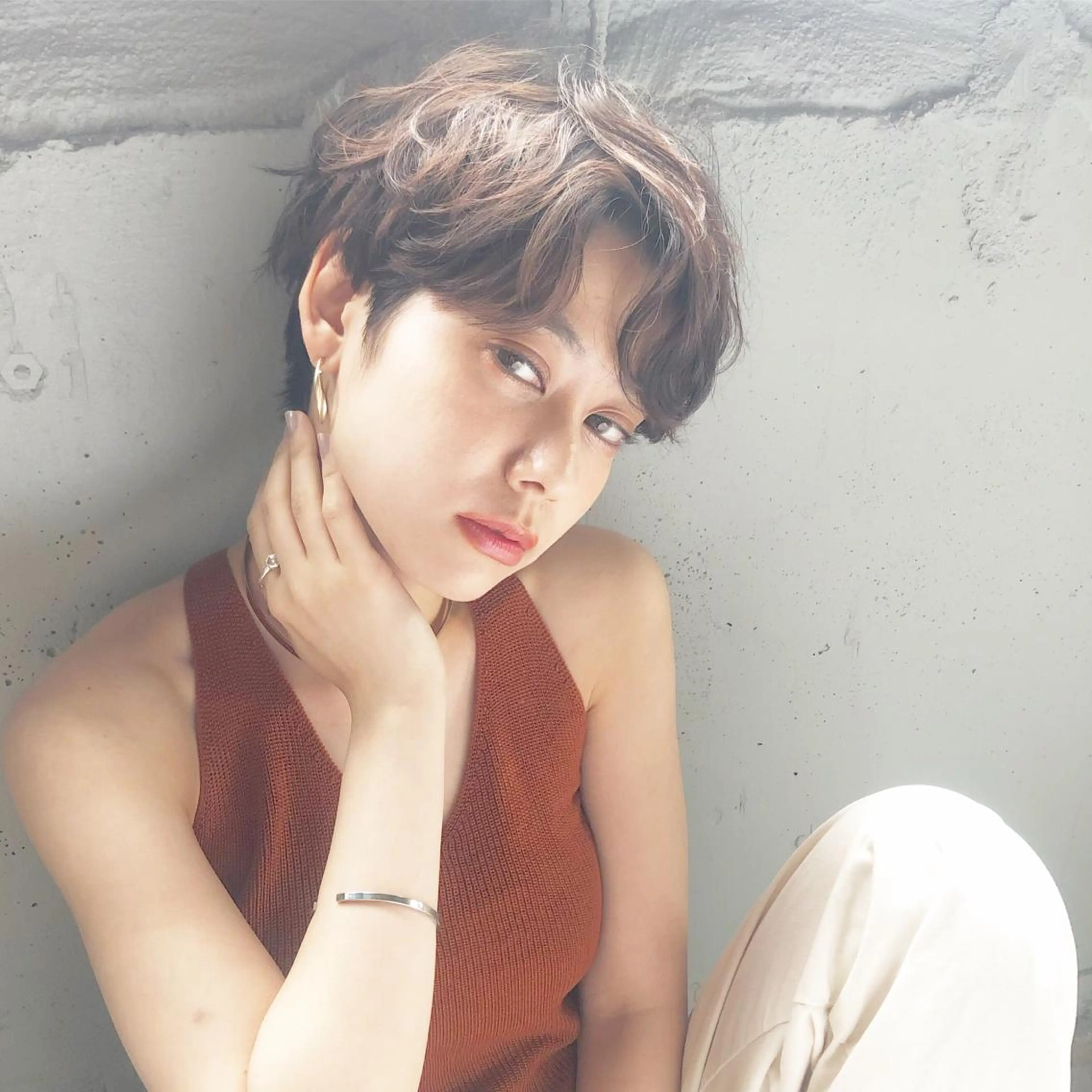 ショート 🌈デザインヘア職人 Kaede🌈のヘアスタイル