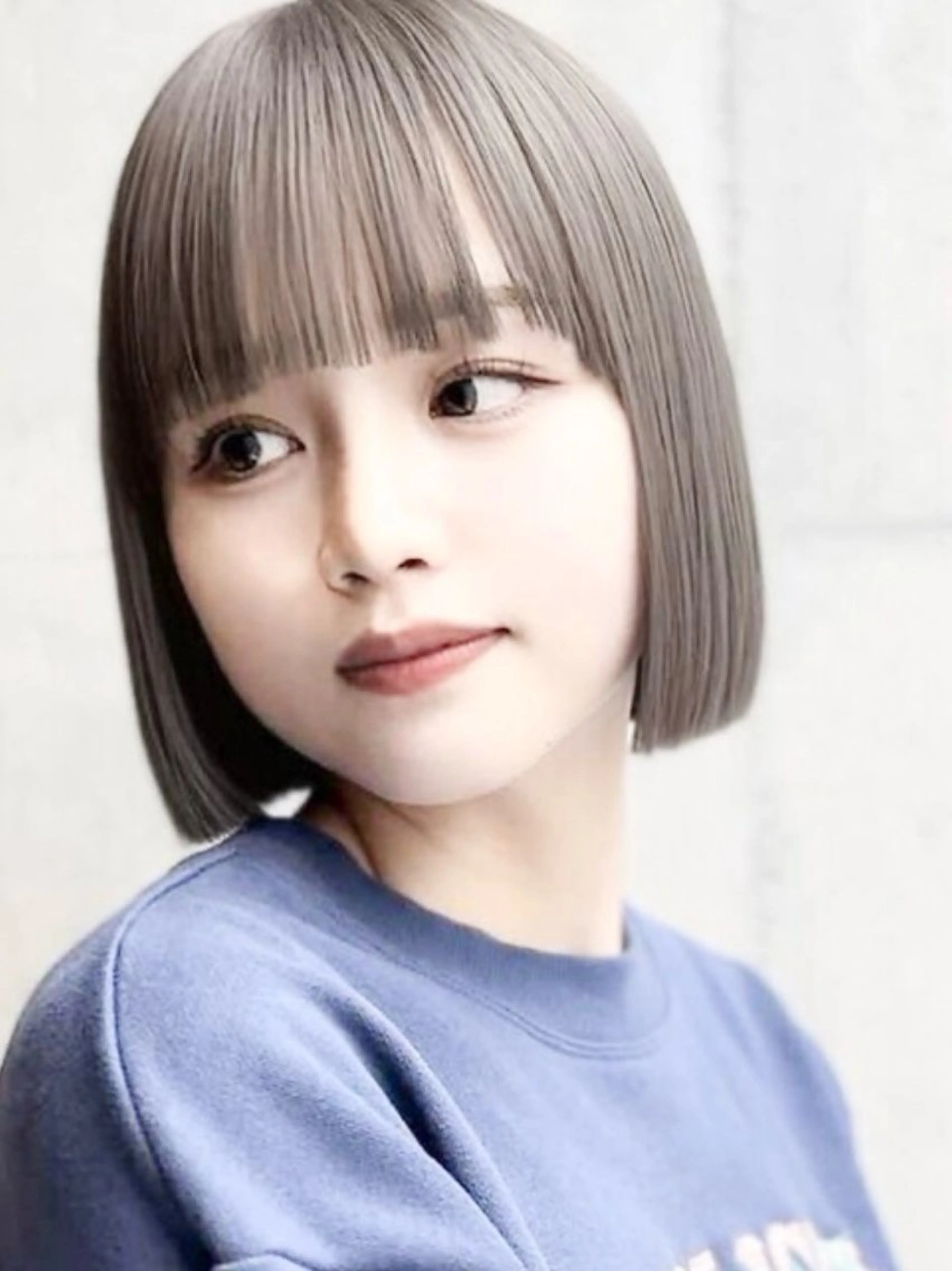 ショート ボブ 縮毛矯正 XELM_ Aoiのヘアスタイル