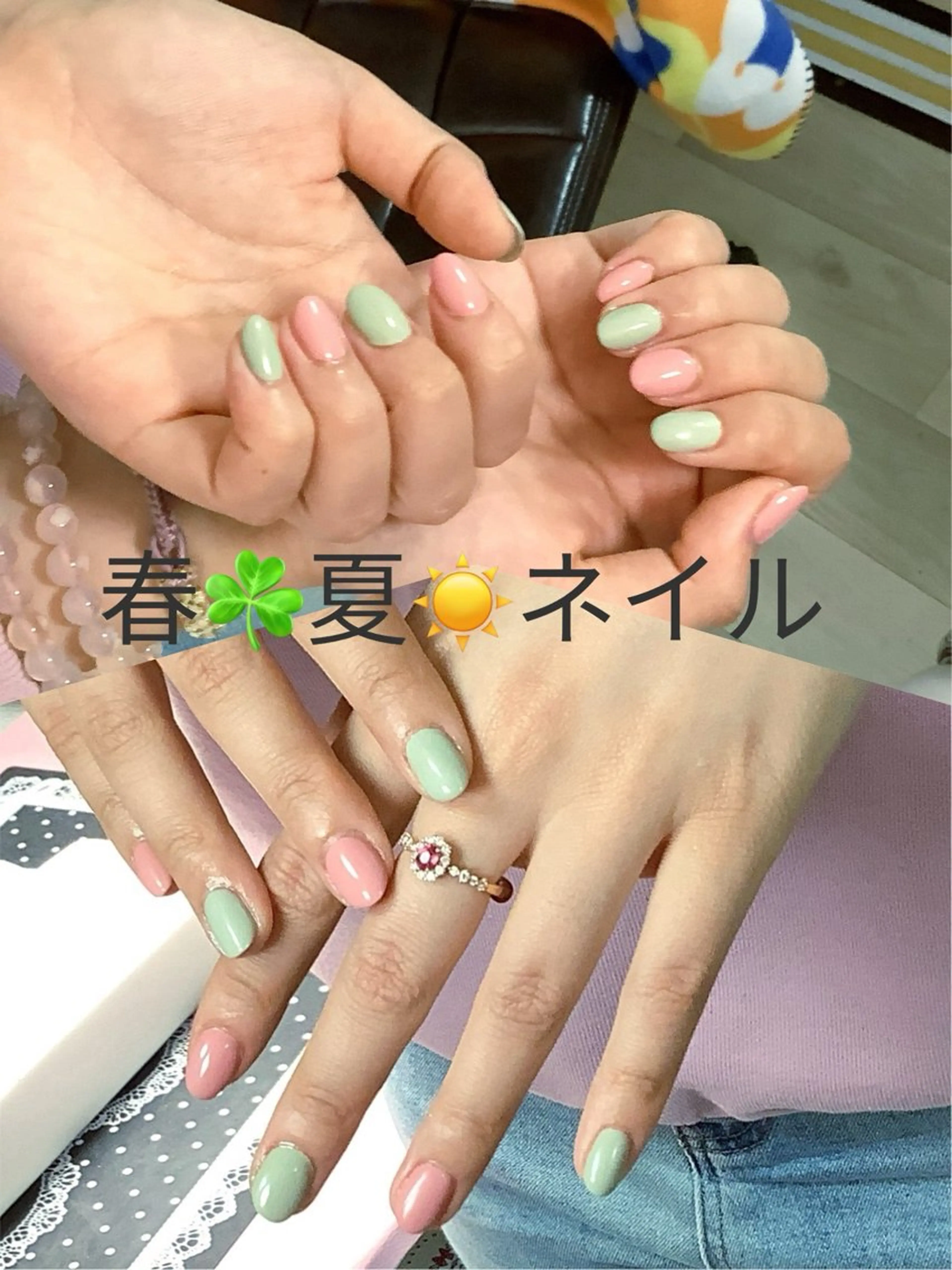 ネイル pink ladyサロン所属・べ にのネイルデザイン