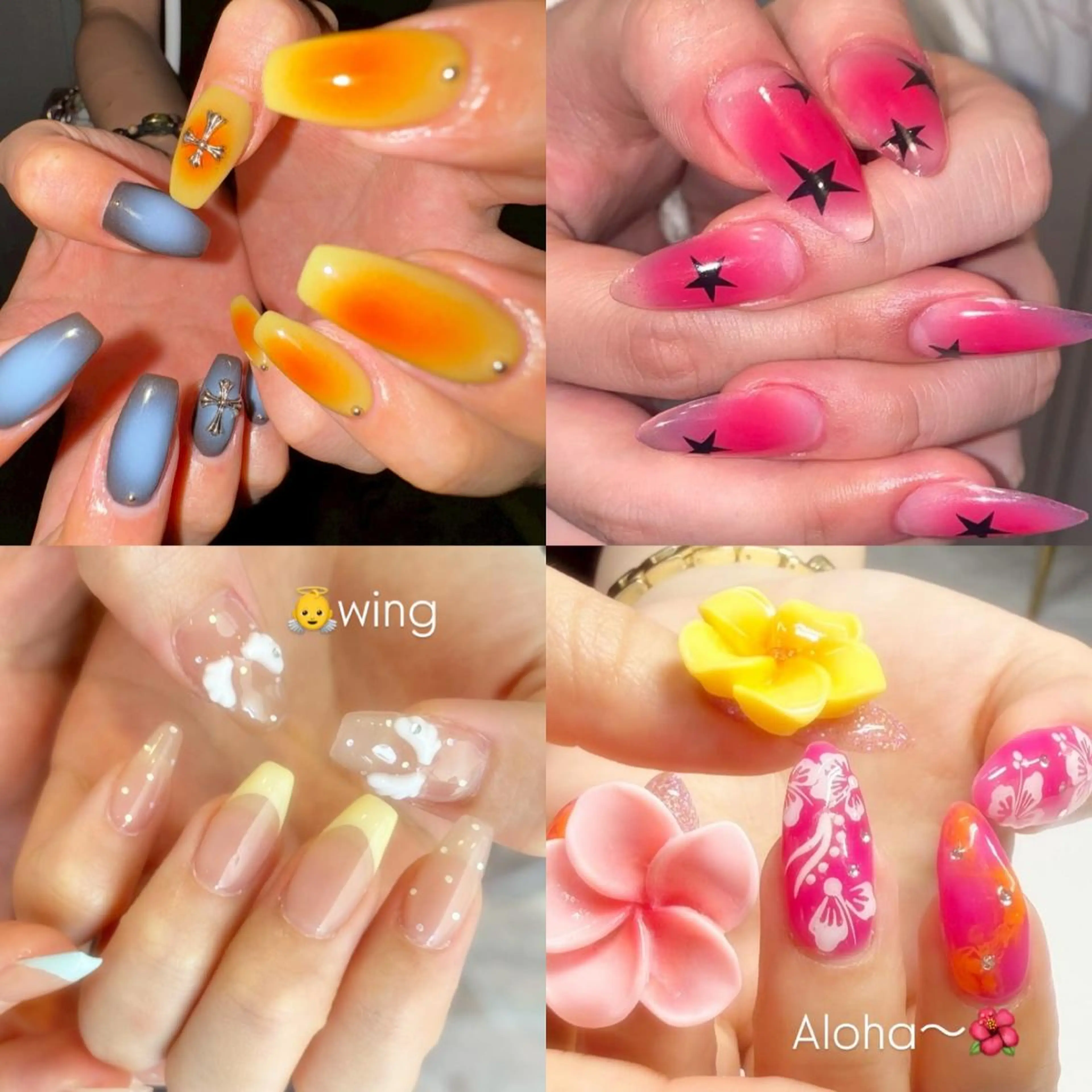 ネイル フットネイル ハンドネイル WOLTOKYO🌙 渋谷韓国ネイルのネイルデザイン