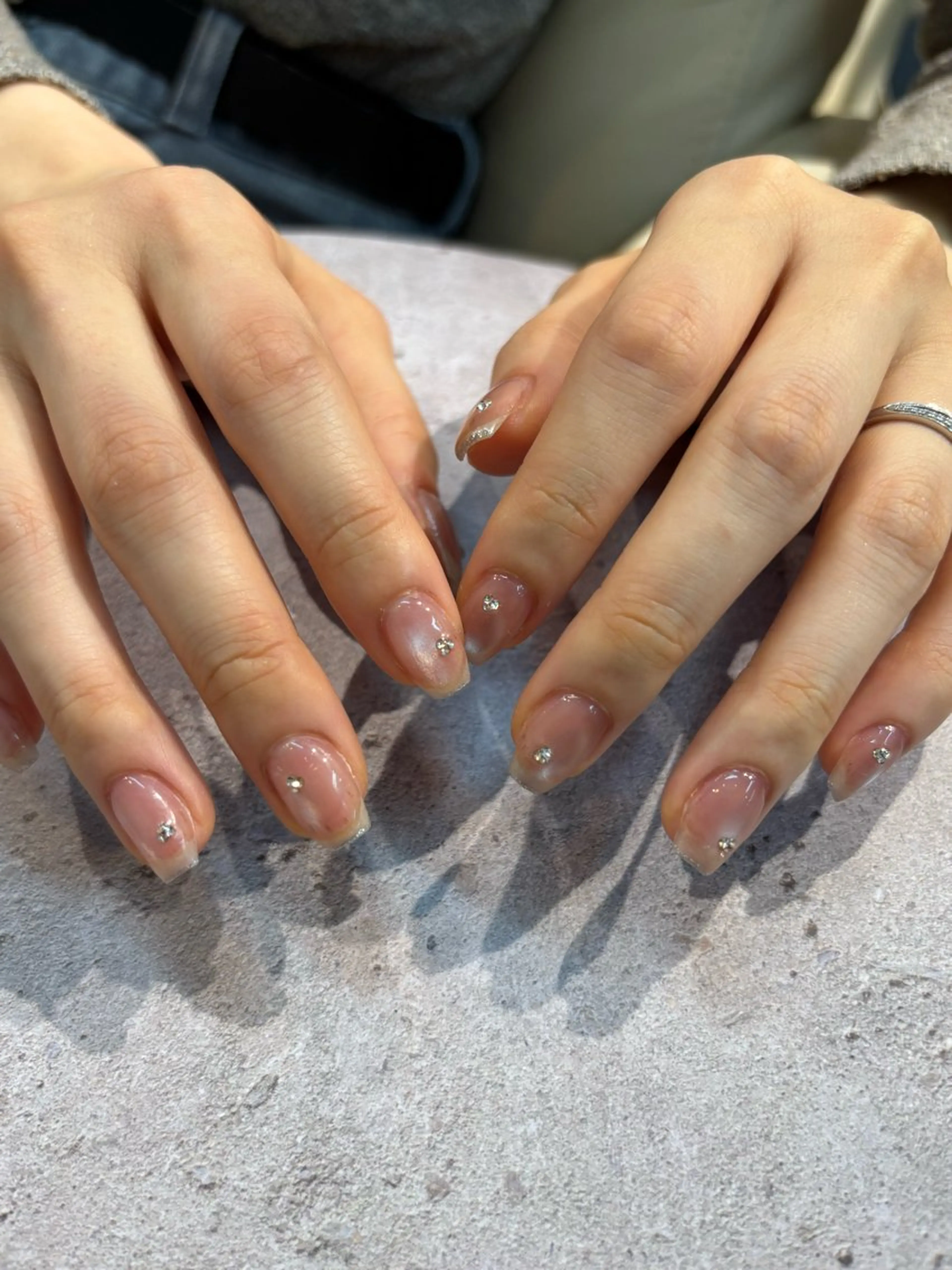 ネイル ラメ(グリッター) マグネットネイル Bianca浦和🍀 suminaのネイルデザイン