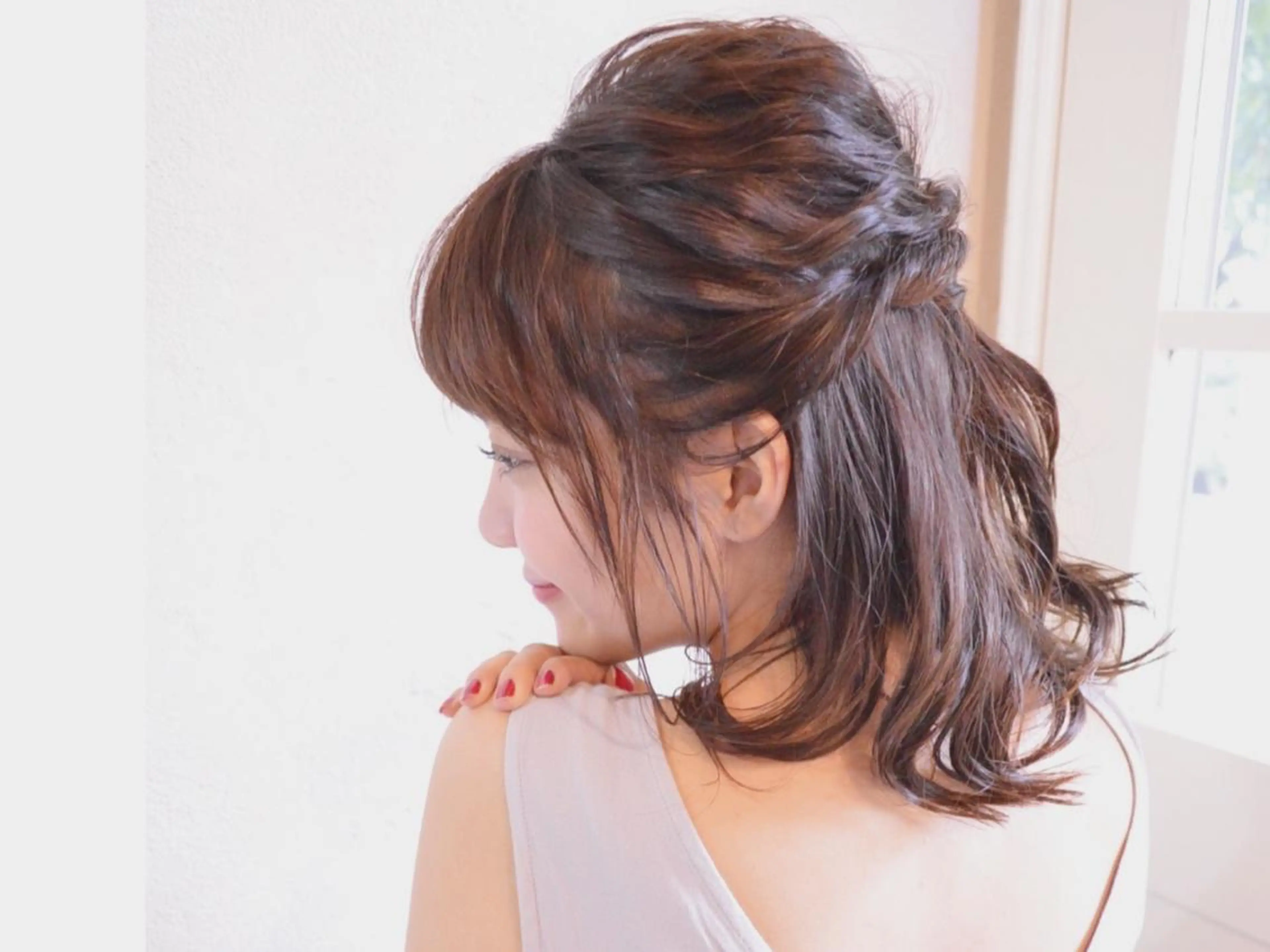 カラー パーマ ヘアアレンジ 小顔ショート✁ ⁂Yukari⁂のヘアスタイル