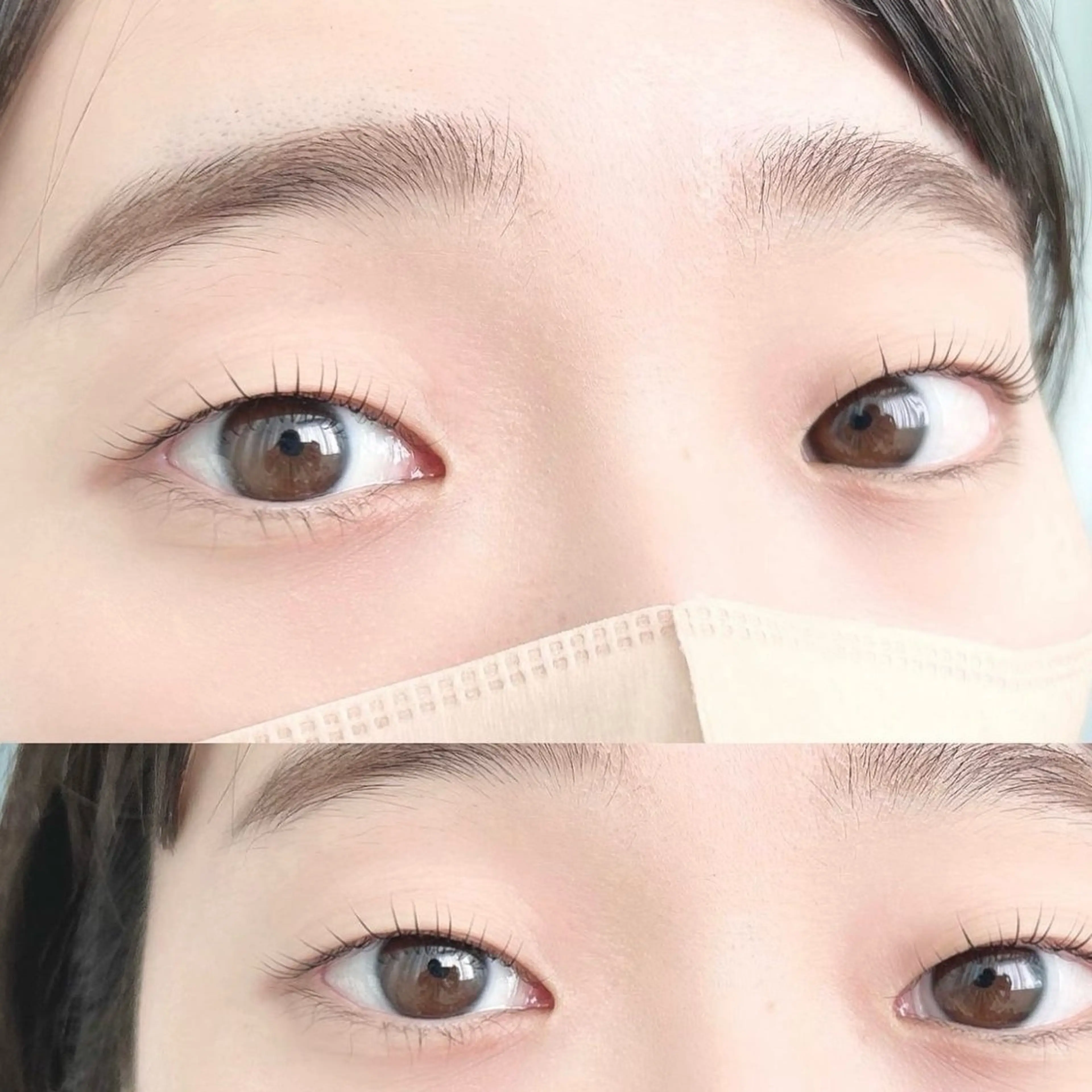 マツエク・マツパ 一重×まつ毛パーマ ミニョン　八尾所属・ミニョン ふうかのマツエク・マツパデザイン