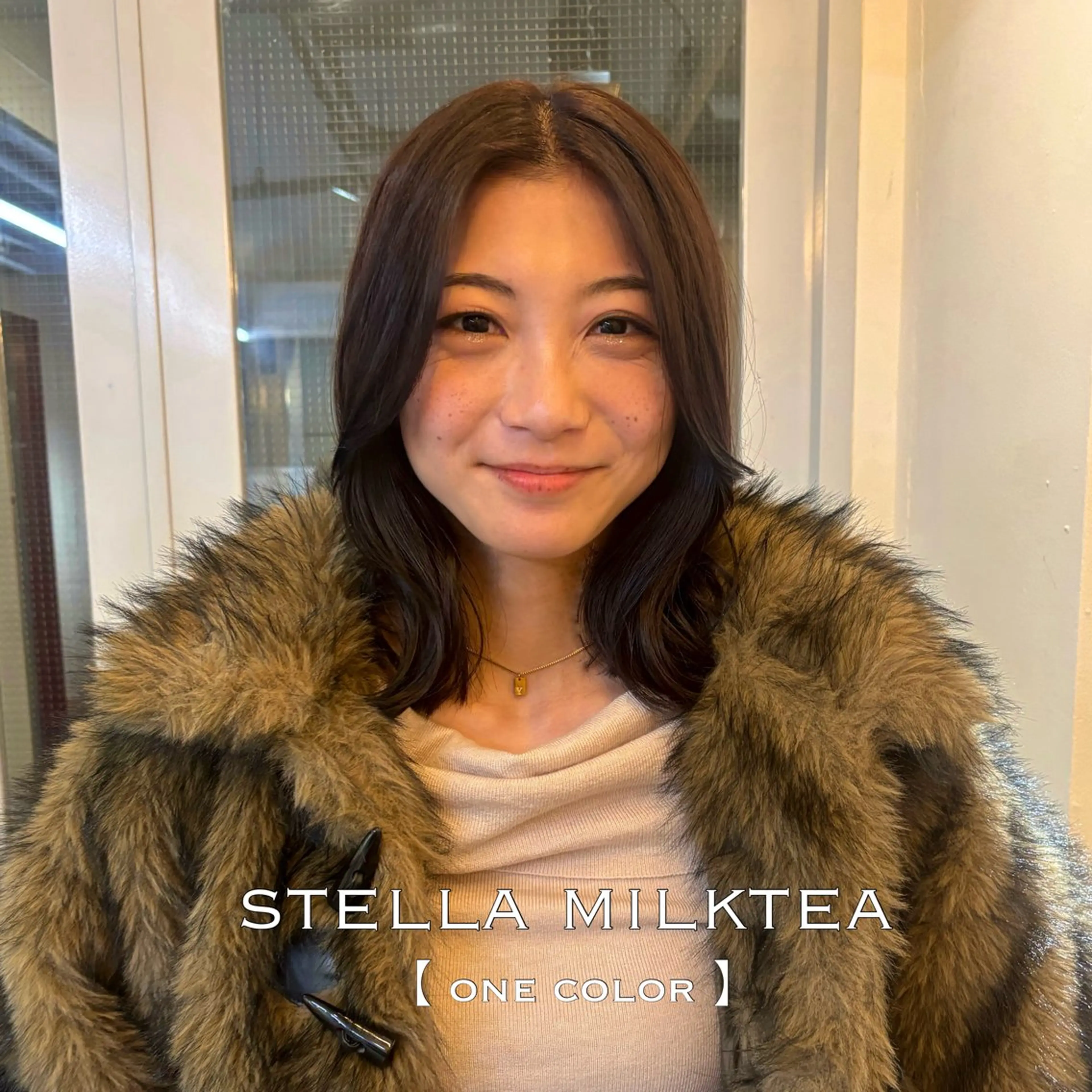 ミディアム カラー ヘアカラー ⌇🌹透明感カラー 🌹ᴍᴇɢᴜᴍɪ ⌇のヘアスタイル