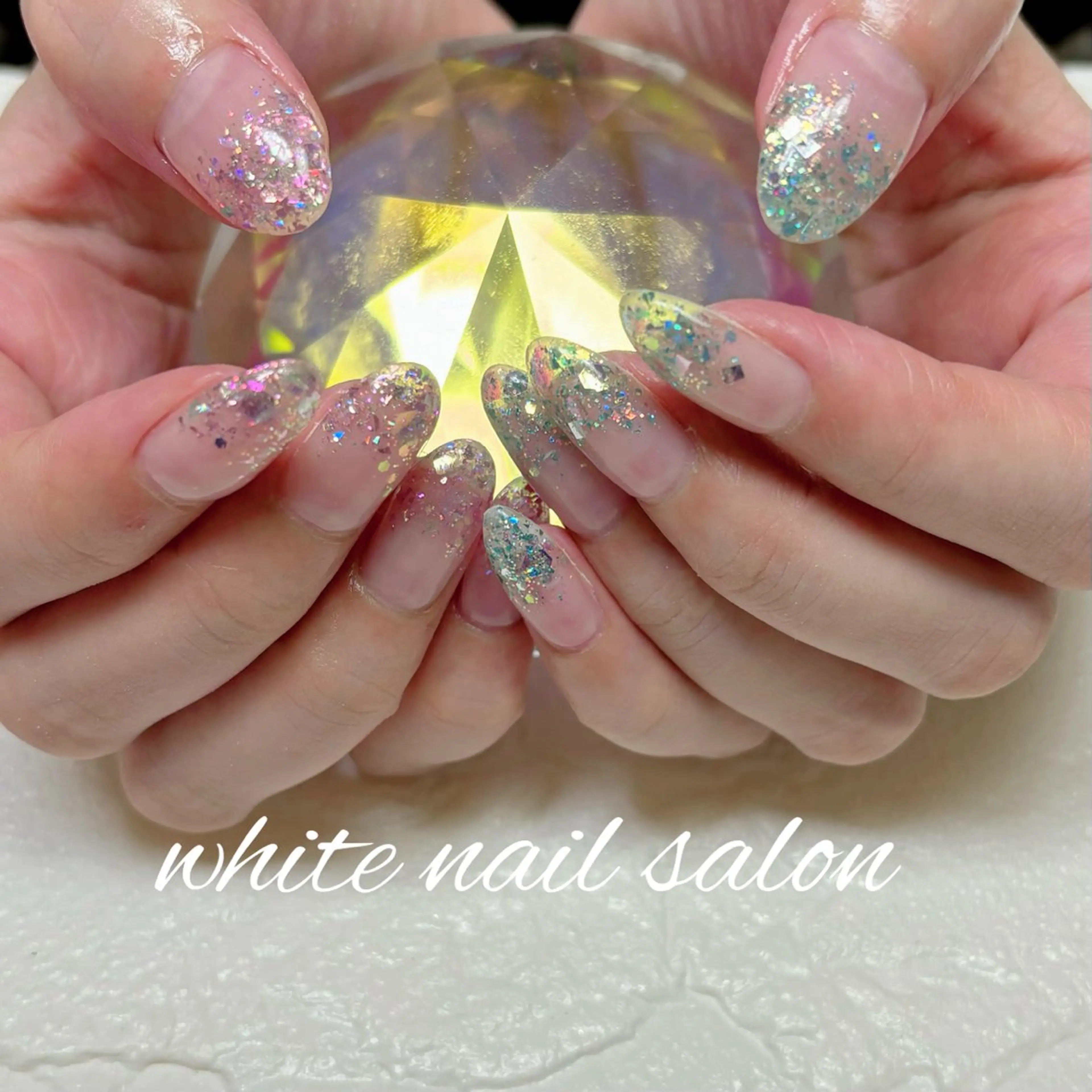 ネイル フットネイル ハンドネイル white nail salonのネイルデザイン