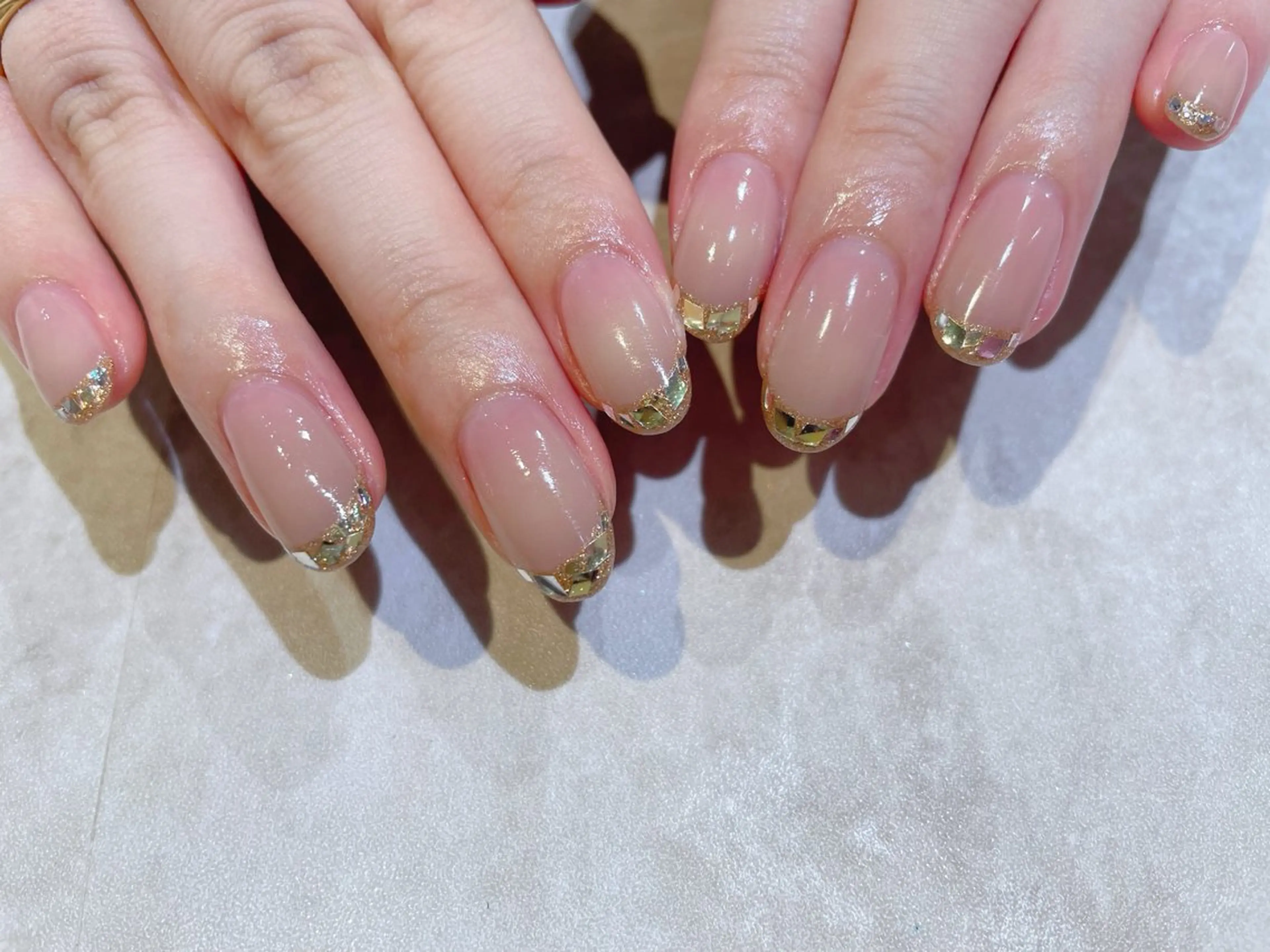 フレンチネイル＊パラジェル使用(おふありの方はこちら)の写真