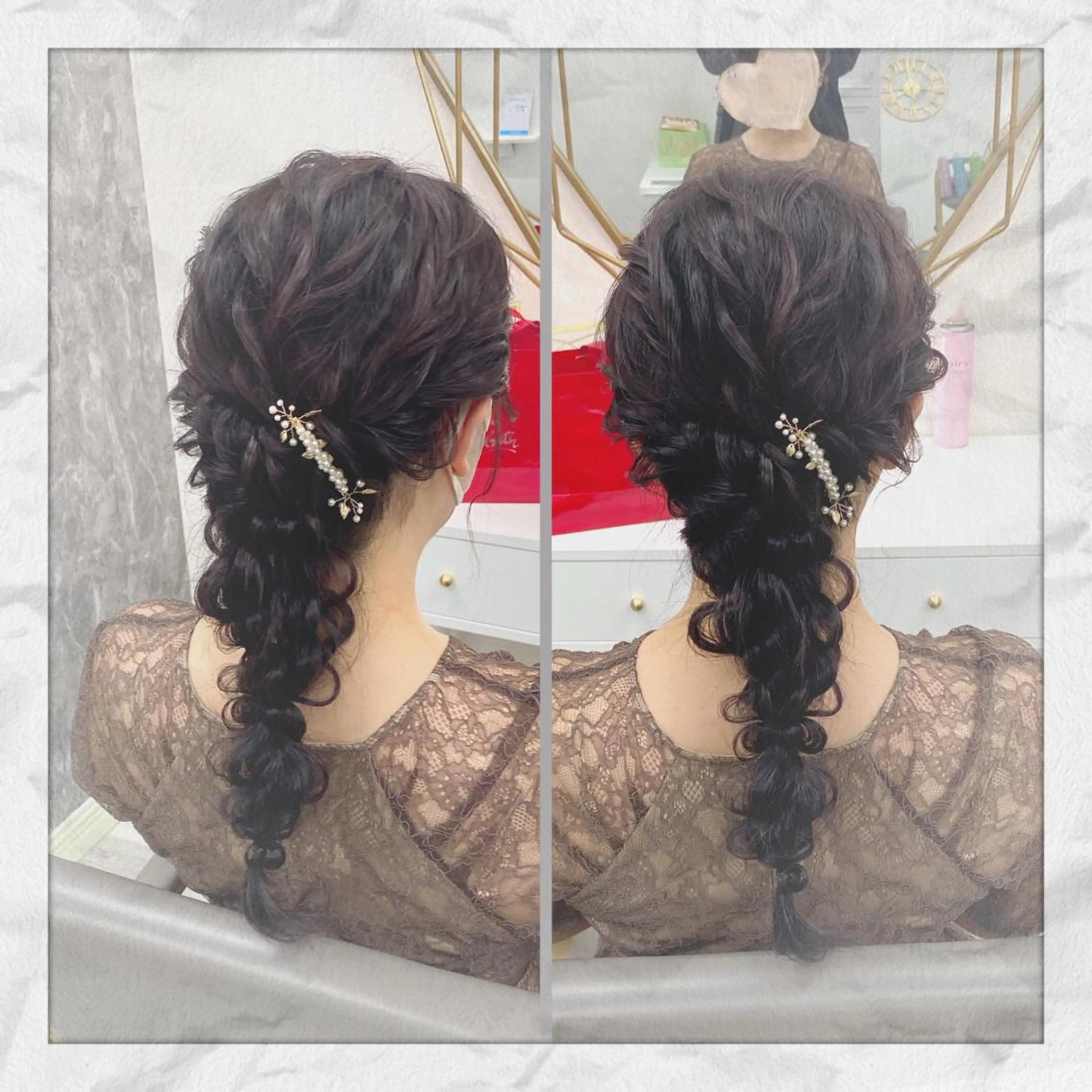ロング ヘアアレンジ ヘアセット ヘアセット/着付け 𓇼 松本 夏美𓇼のヘアスタイル