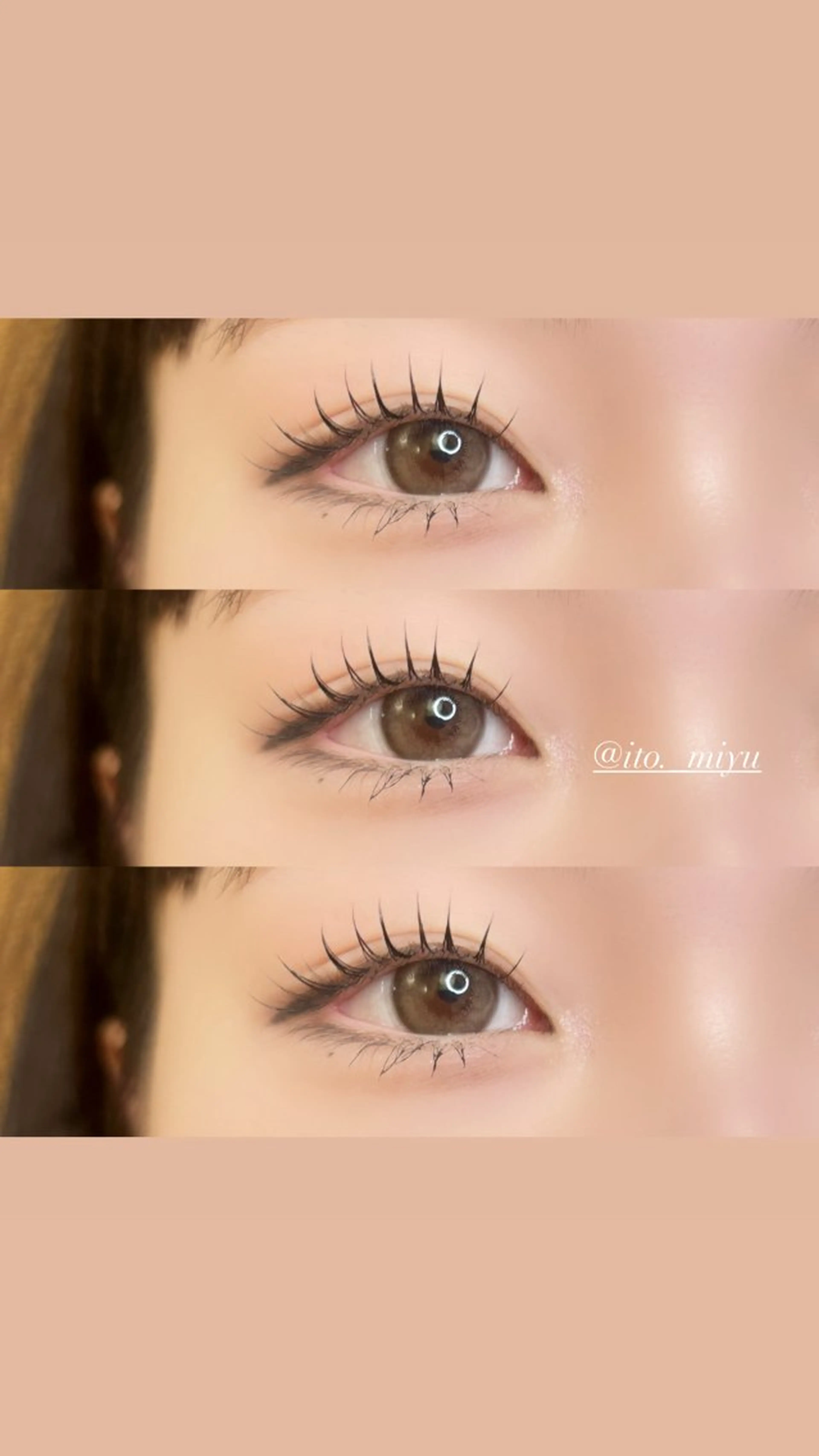 マツエク・マツパ マツエク IT'O 戸塚所属・IT'O トダミユのマツエク・マツパデザイン