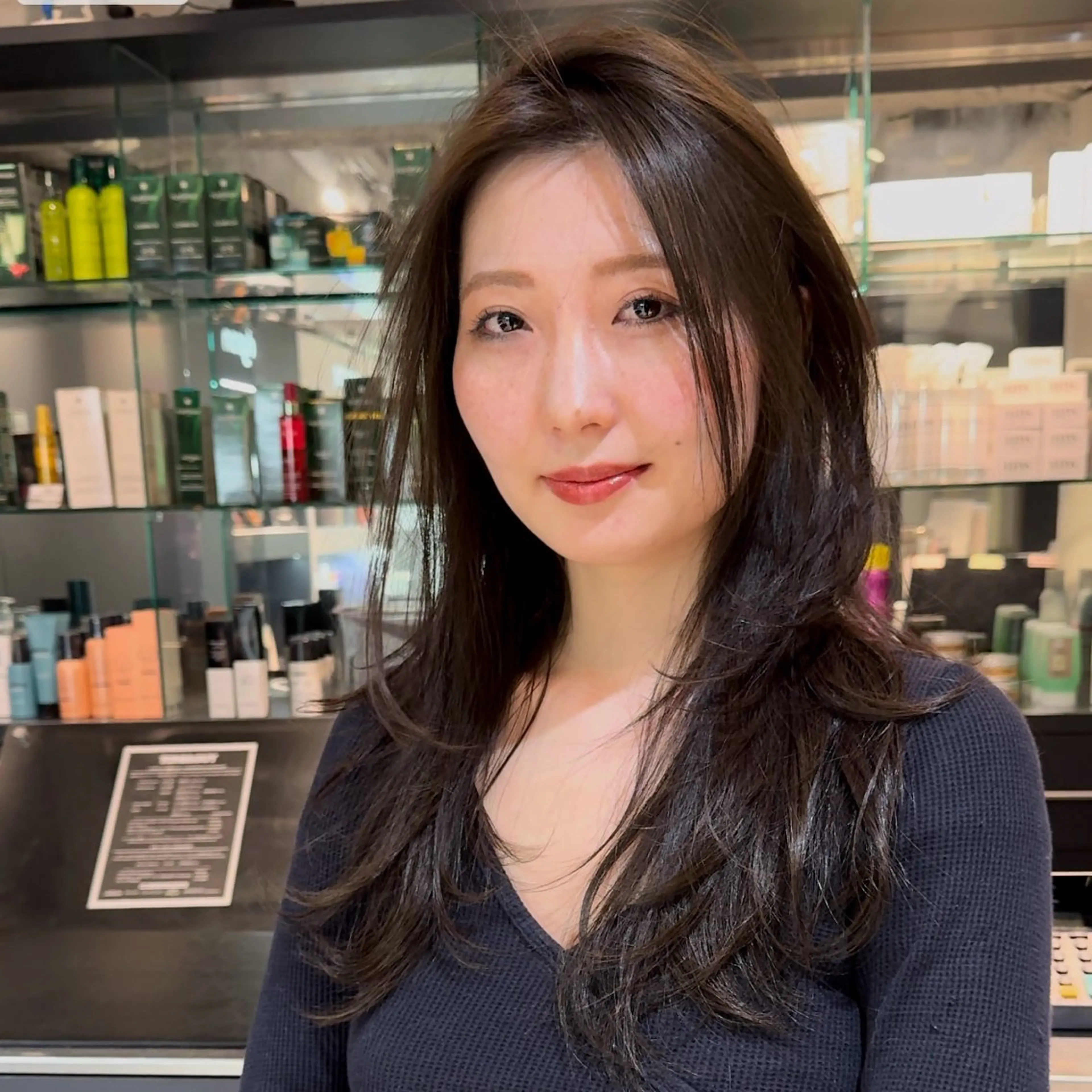 セミロング レイヤーカット/ 堀匠吾のヘアスタイル