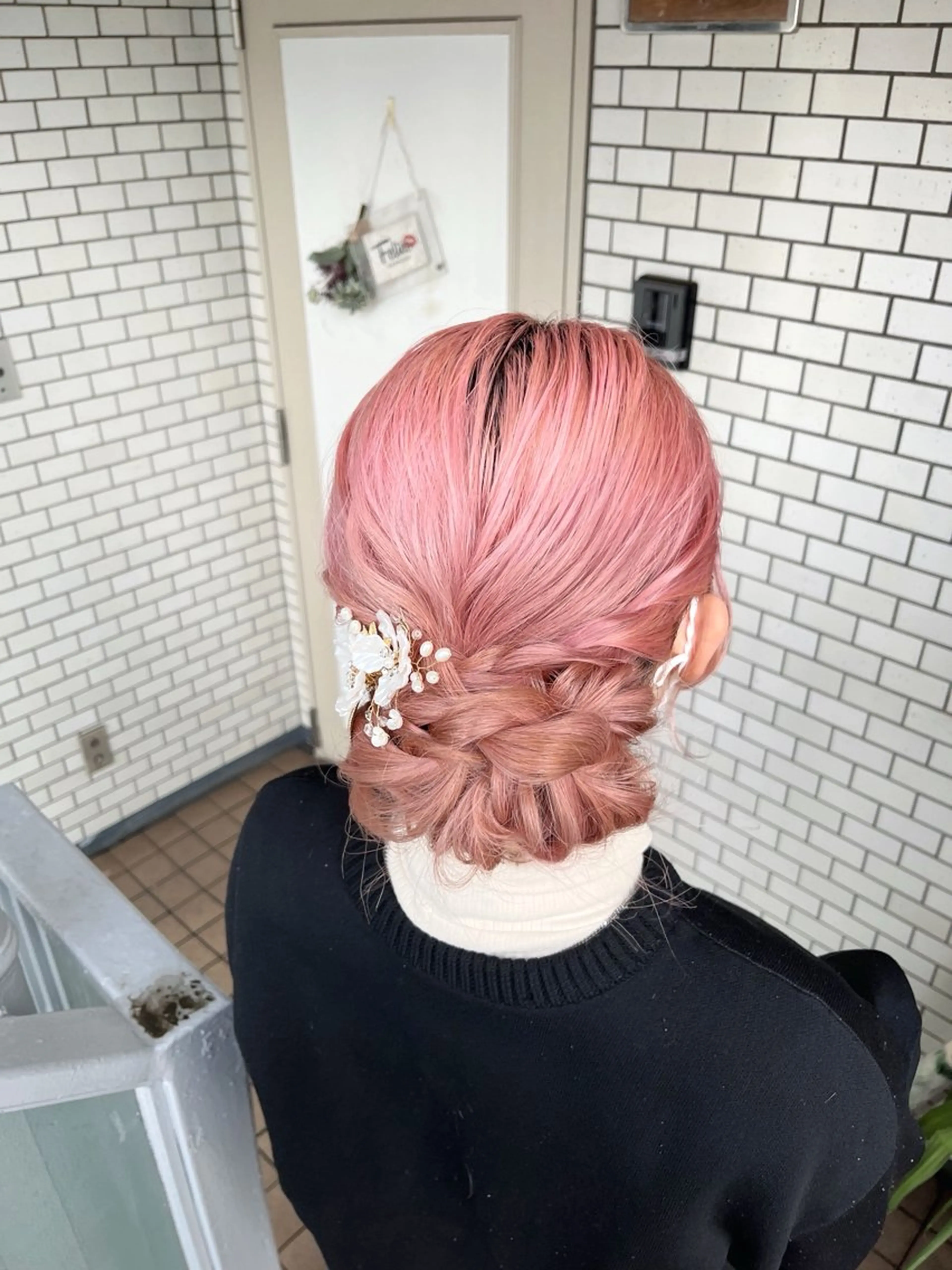 ロング ロング 参列♡デートゆるふわ ヘアメイク🎀みゆうのヘアスタイル