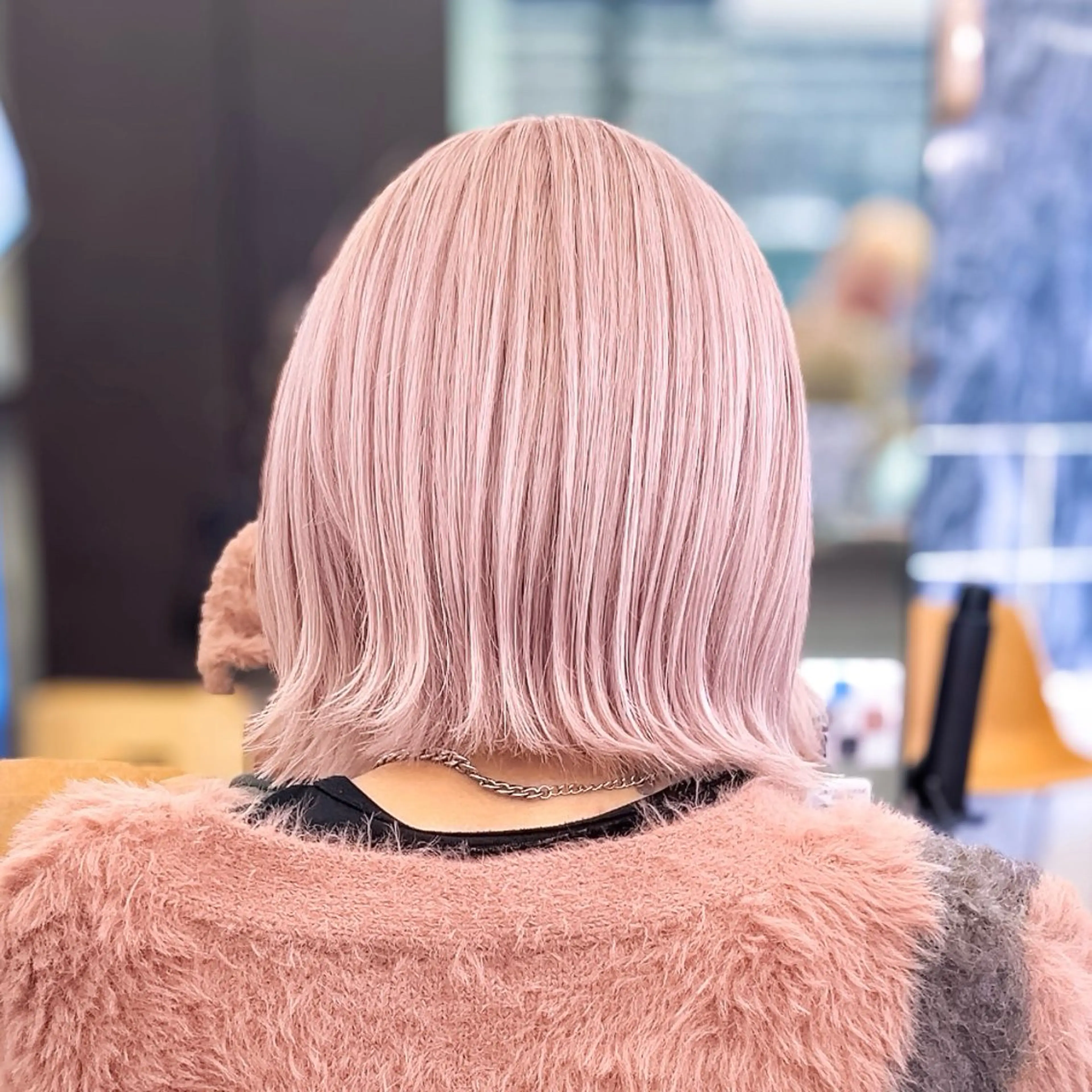 ショート カラー カット ヘアカラー トリートメント 🎀韓国ボブ/ハイト ーン/まりん🎀のヘアスタイル