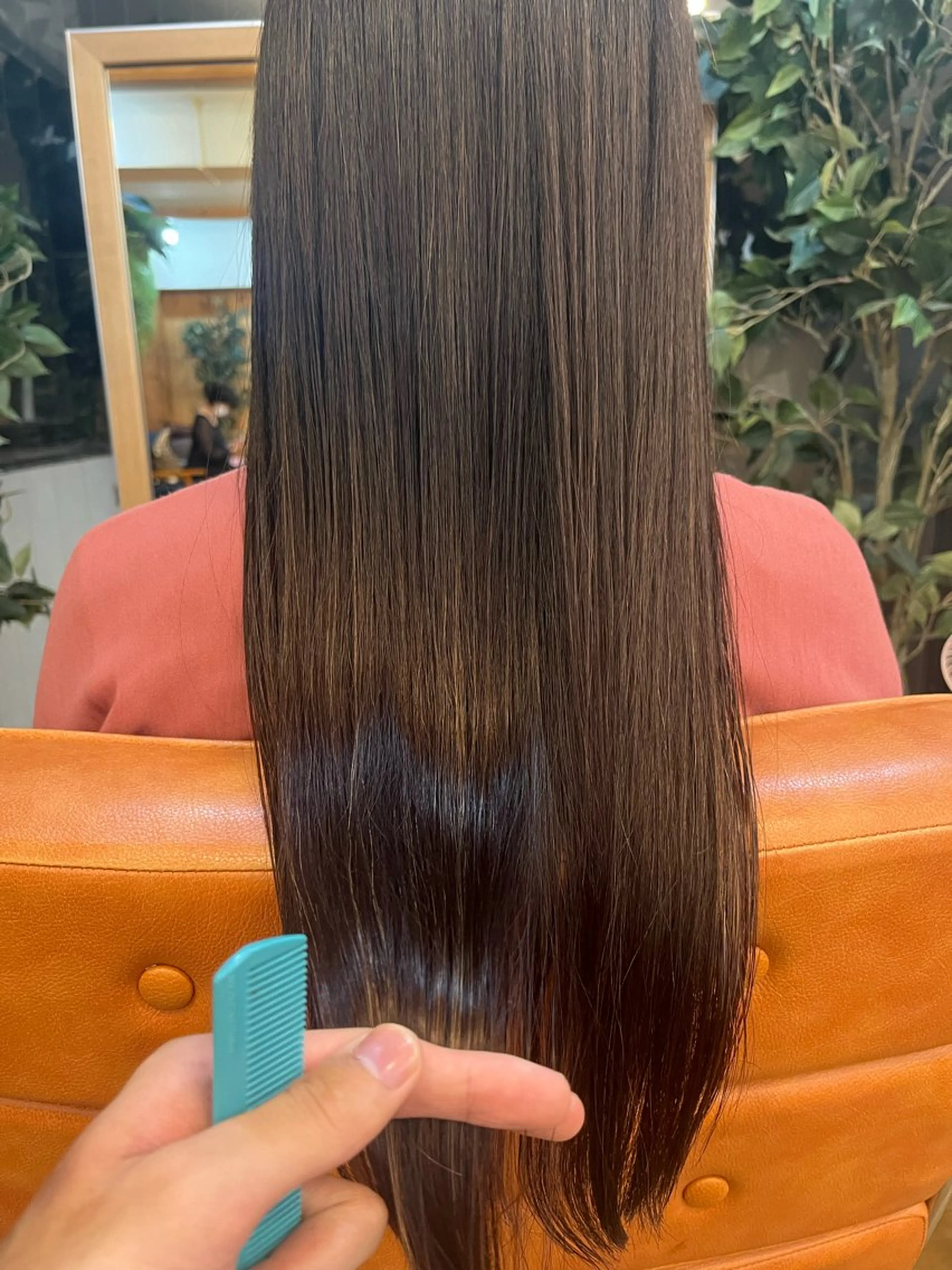 ロング ⚪️髪質改善 縮毛 店長 コウ⚪️のヘアスタイル