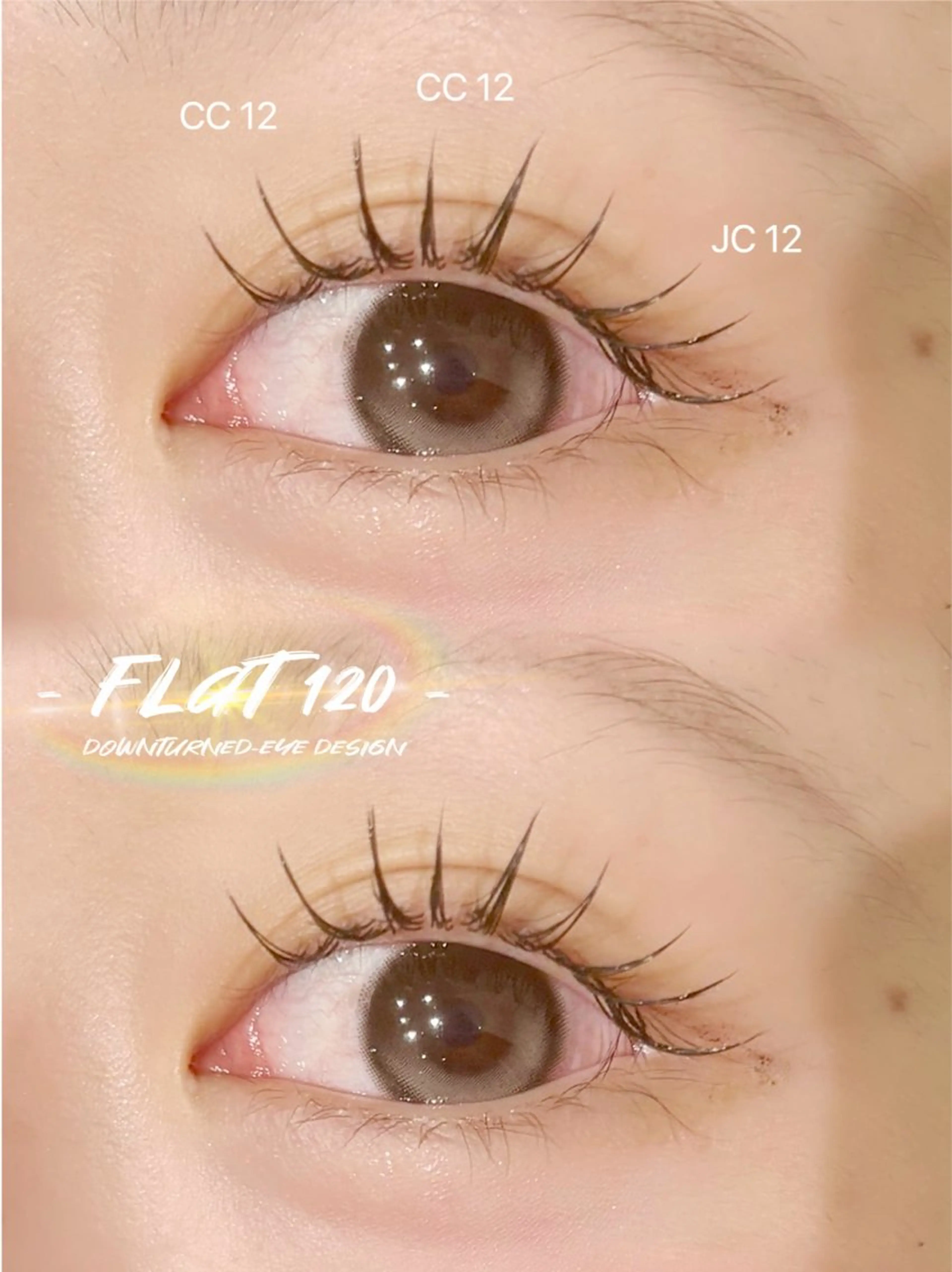 マツエク・マツパ マツエク 束感韓国アイドル🎀 まつ毛YUA🍒のマツエク・マツパデザイン