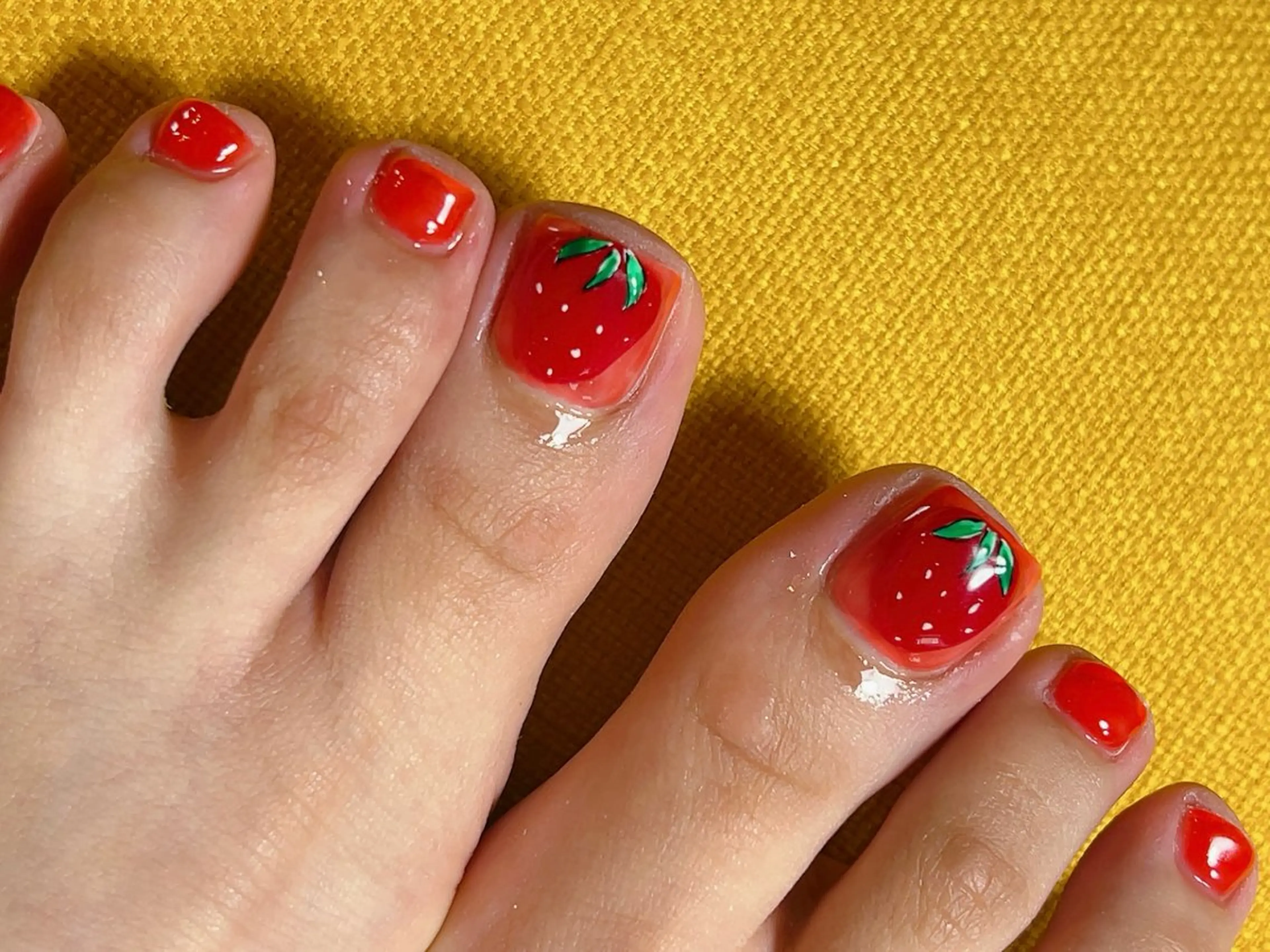 ネイル フットネイル Nail Atelier IamI所属・アイアムアイ 大村磨衣のネイルデザイン