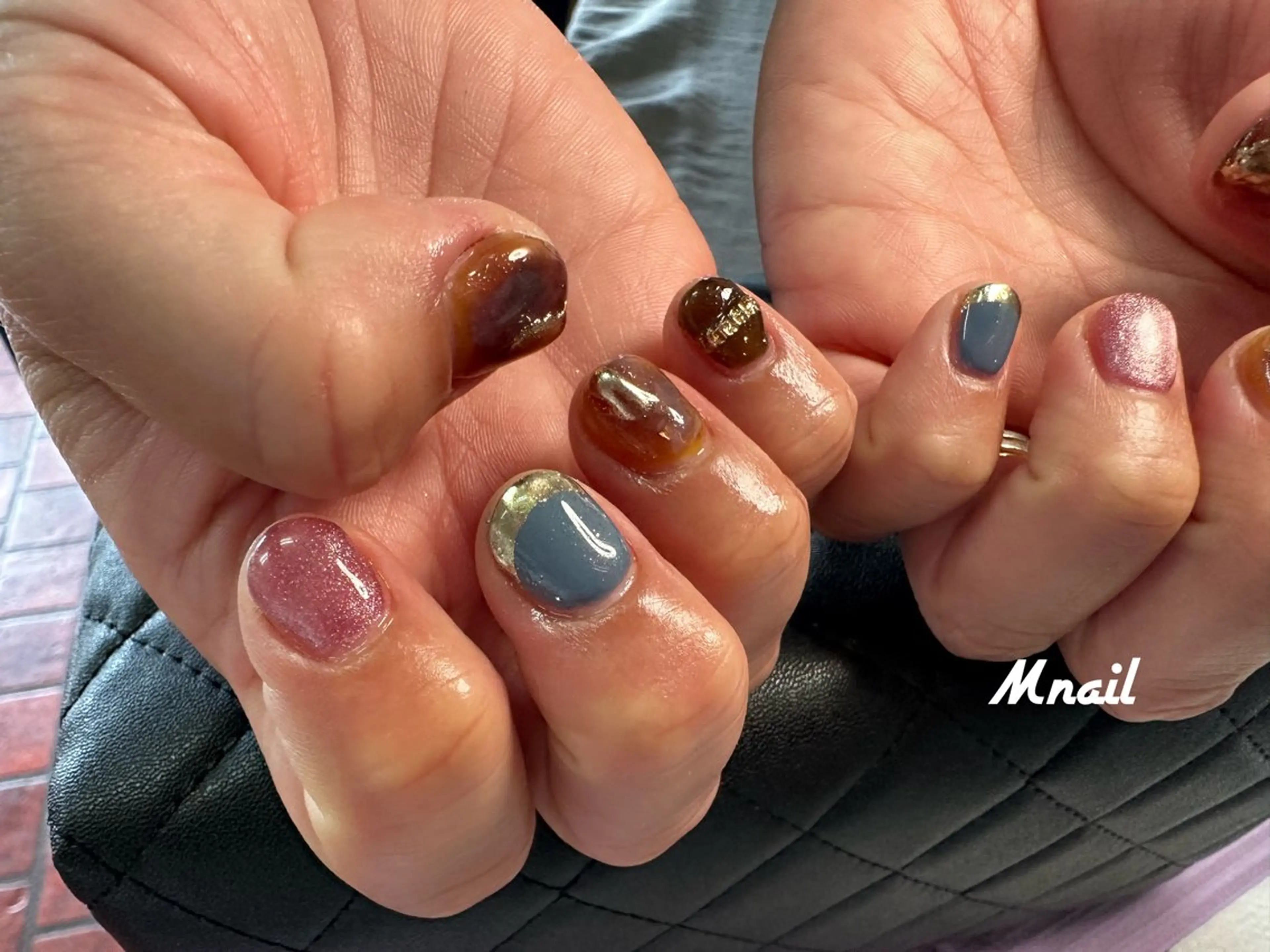 ネイル ニュアンスネイル Mnail ちひろのネイルデザイン